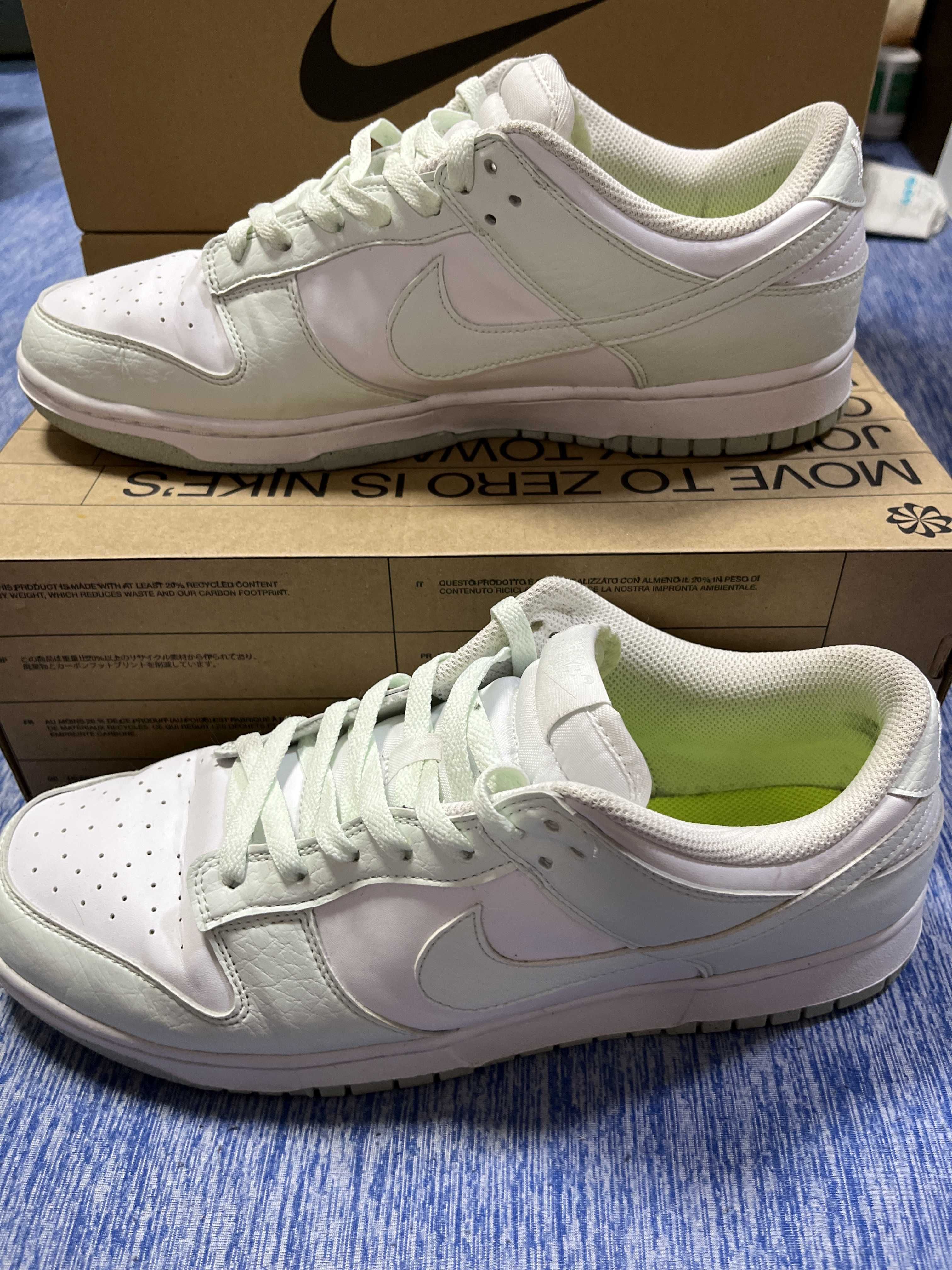 Nike Women's Dunk Low Next Nature "White/Mint"