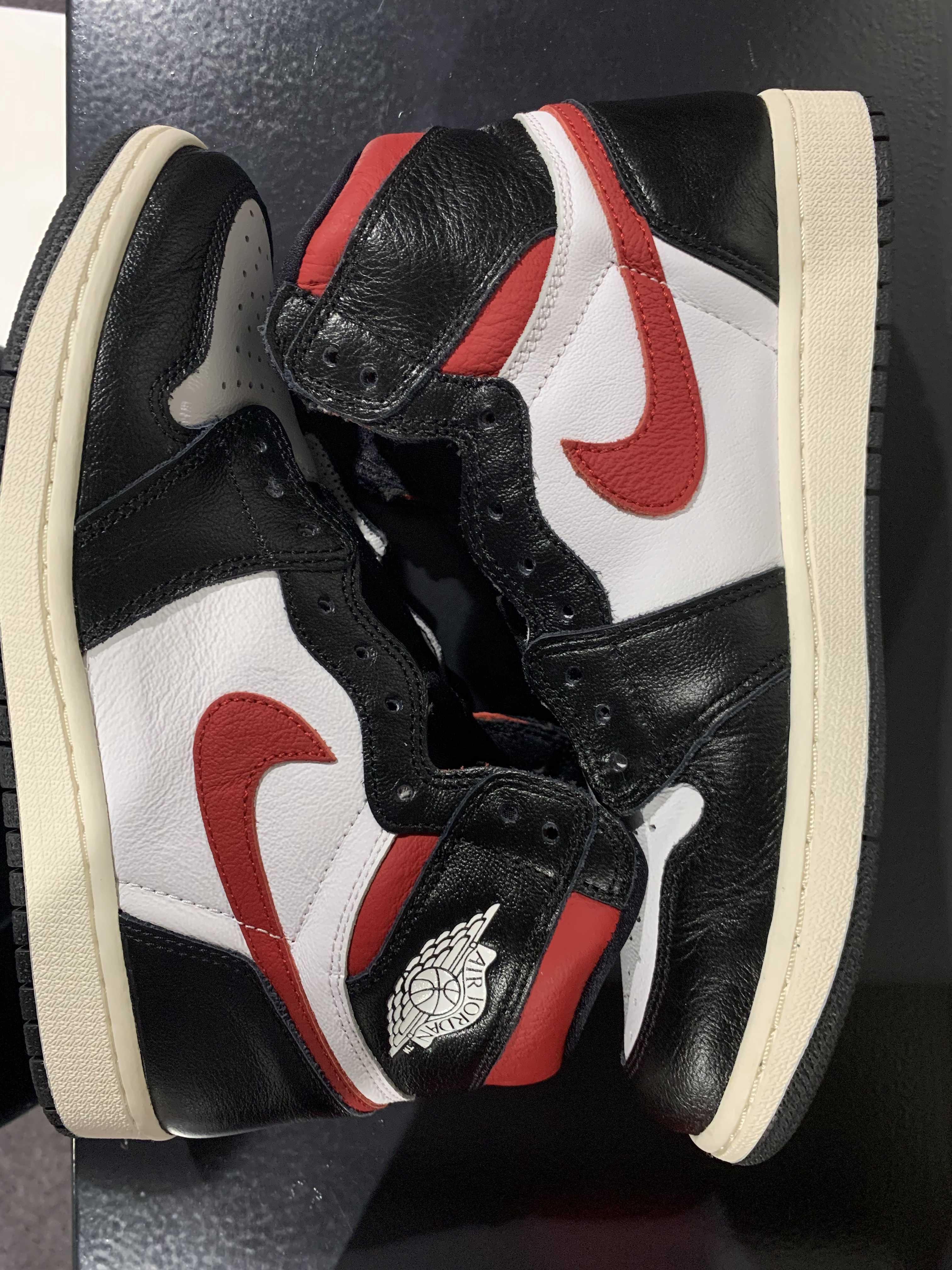 Nike Air Jordan 1 Retro High "Black/White/Sail/Gym Red"