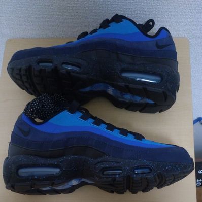 Stash × Nike Air Max 95 "Black and Harbor Blue" (2024)