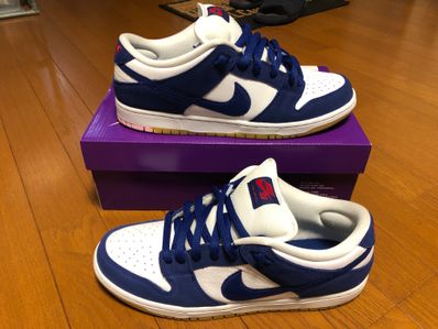 Nike SB Dunk Low "Los Angeles Dodgers/Deep Royal Blue"