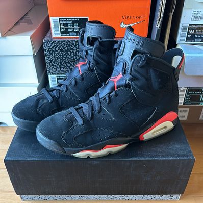 Nike Air Jordan 6 Retro OG "Black/Infrared"