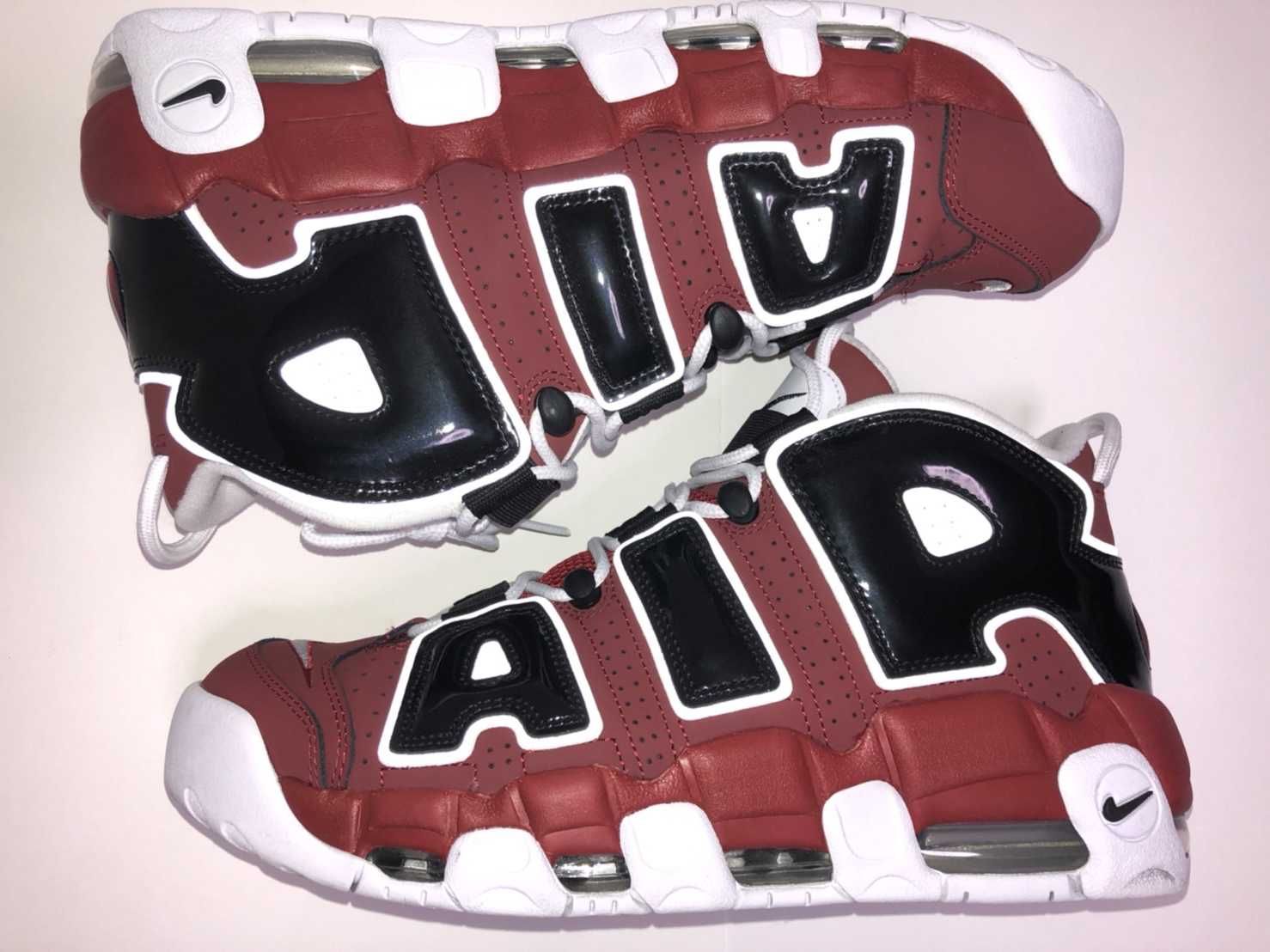Nike Air More Uptempo ’96 "Black and Varsity Red" (2021) 