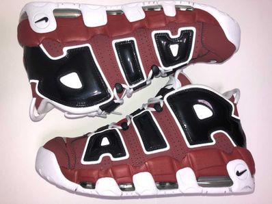 Nike Air More Uptempo ’96 "Black and Varsity Red" (2021)