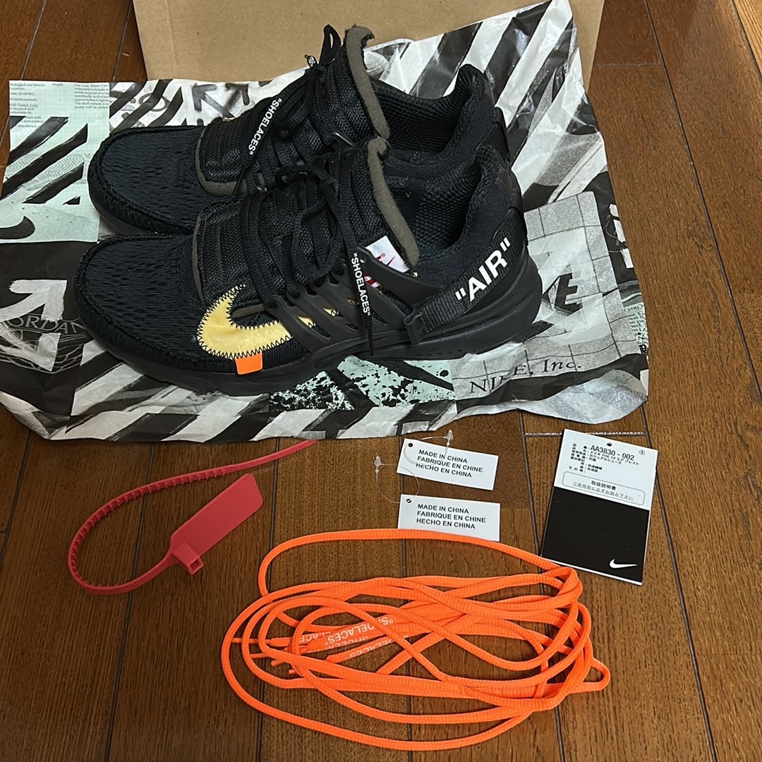 Off-White × Nike Air Presto "Black"