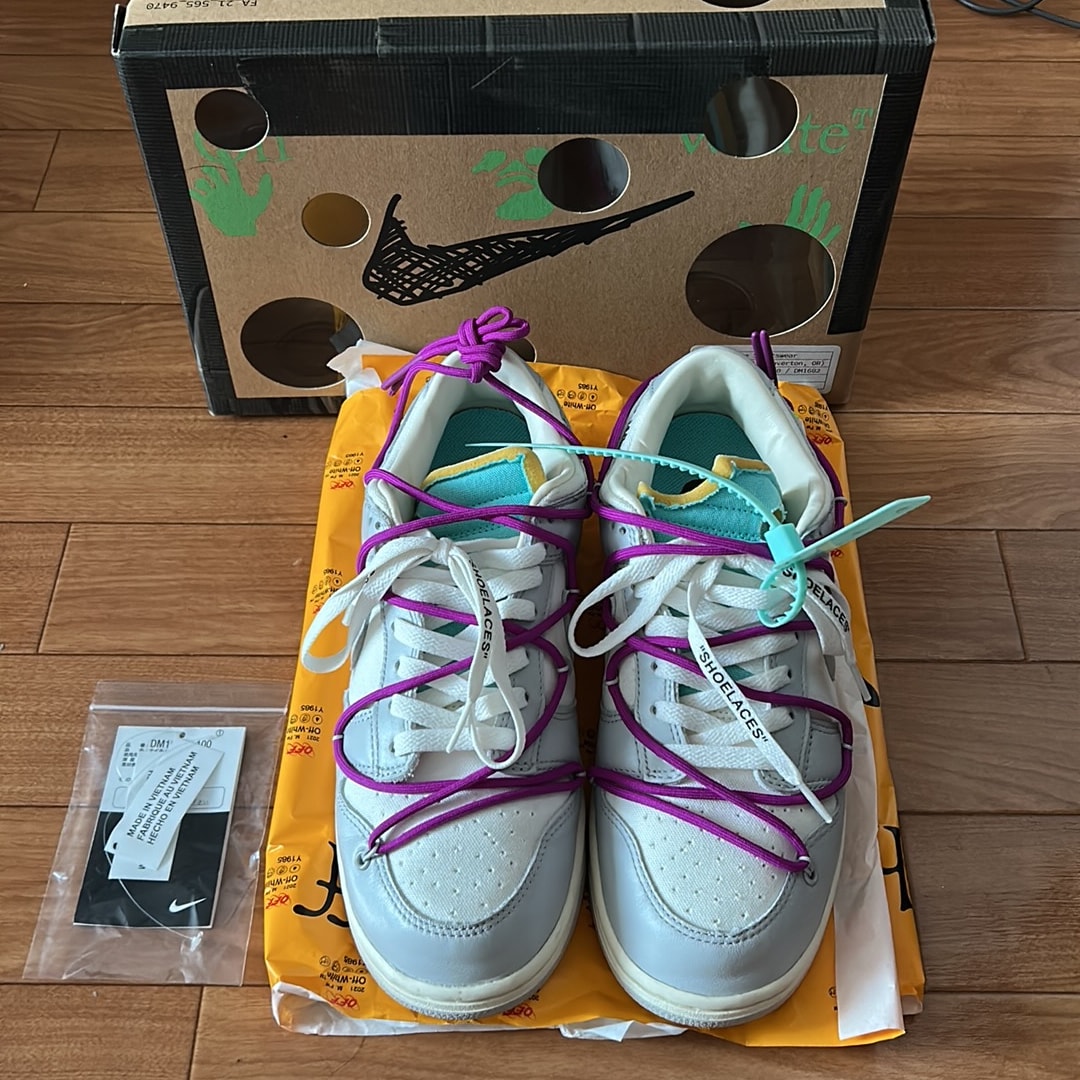 Off-White × Nike Dunk Low 1 of 50 "Lot.21"