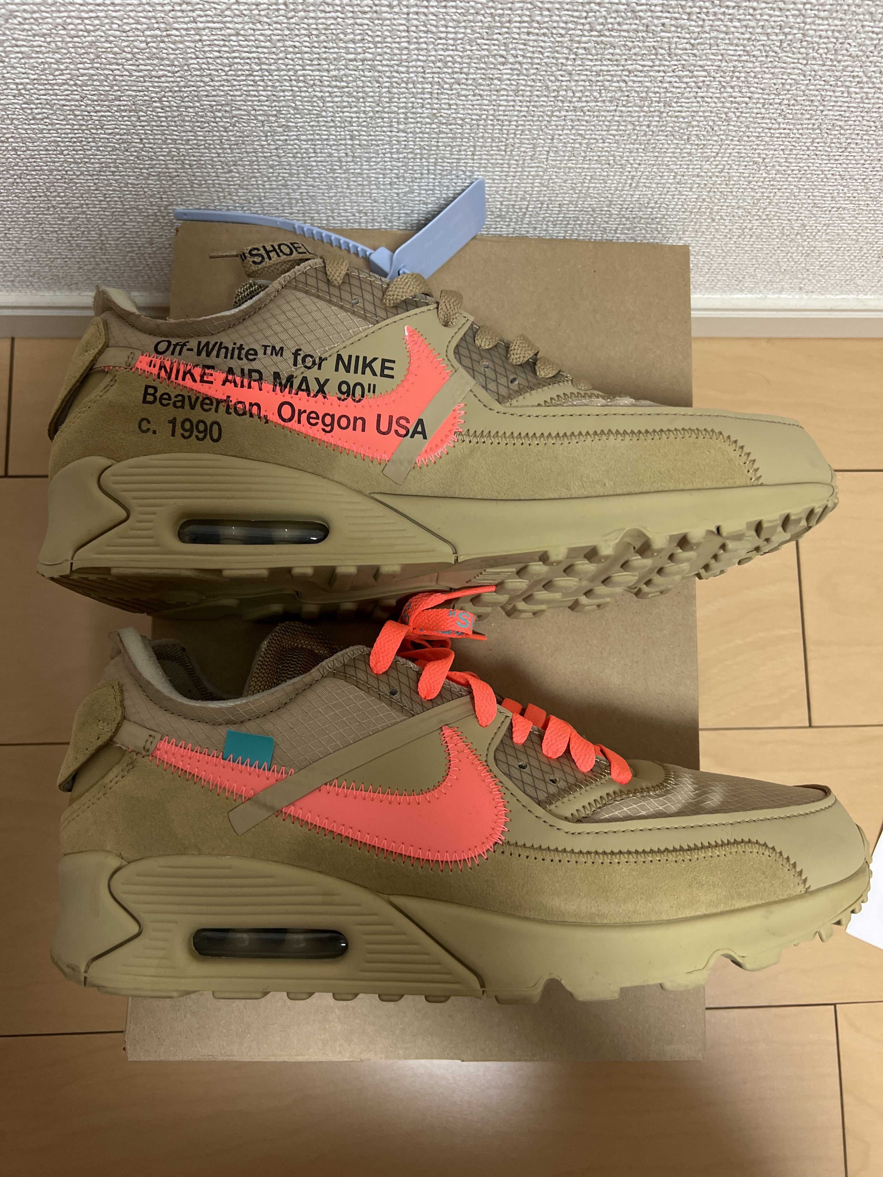 Off-White × Nike Air Max 90 "Desert Ore"