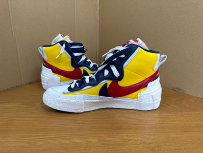 sacai × Nike Blazer Mid "Varsity Maize/Varsity Red"