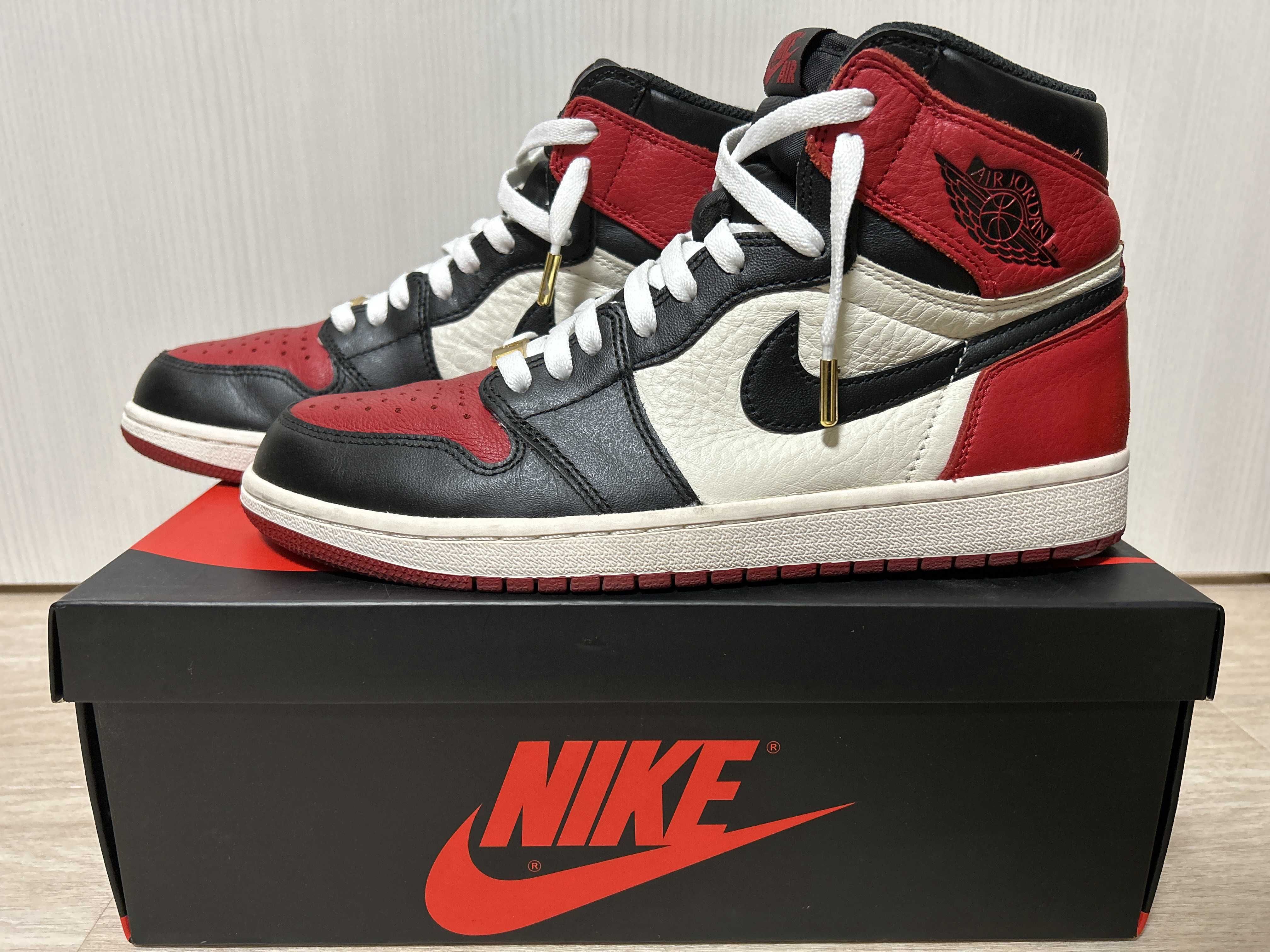 Nike Air Jordan 1 Retro High OG "Bred Toe"