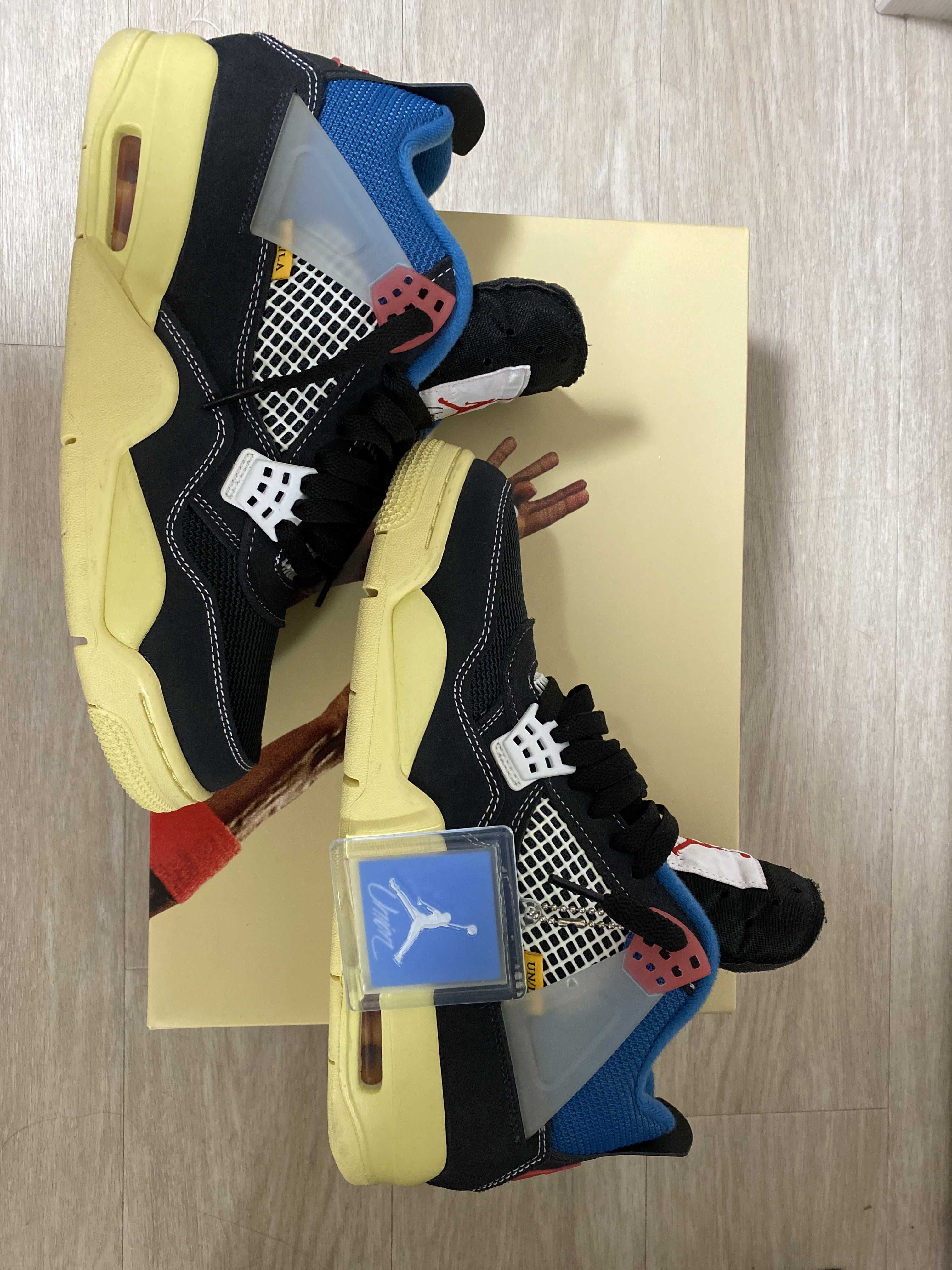 UNION × NIKE AIR JORDAN 4 "OFF NOIR"