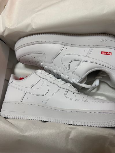 Supreme × Nike Air Force 1 Low "White"
