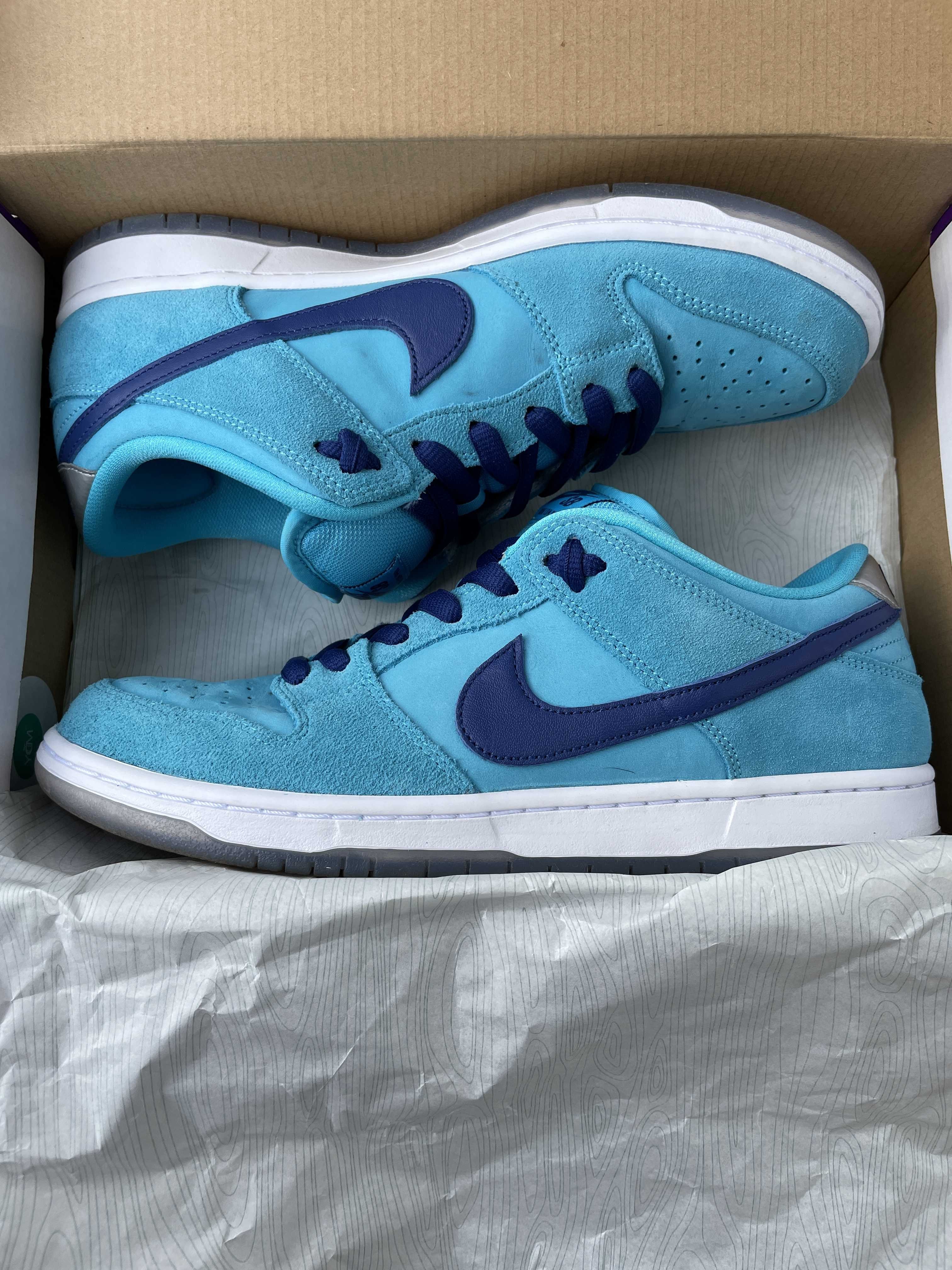 Nike SB Dunk Low Pro "Blue Fury/Deep Royal Blue"