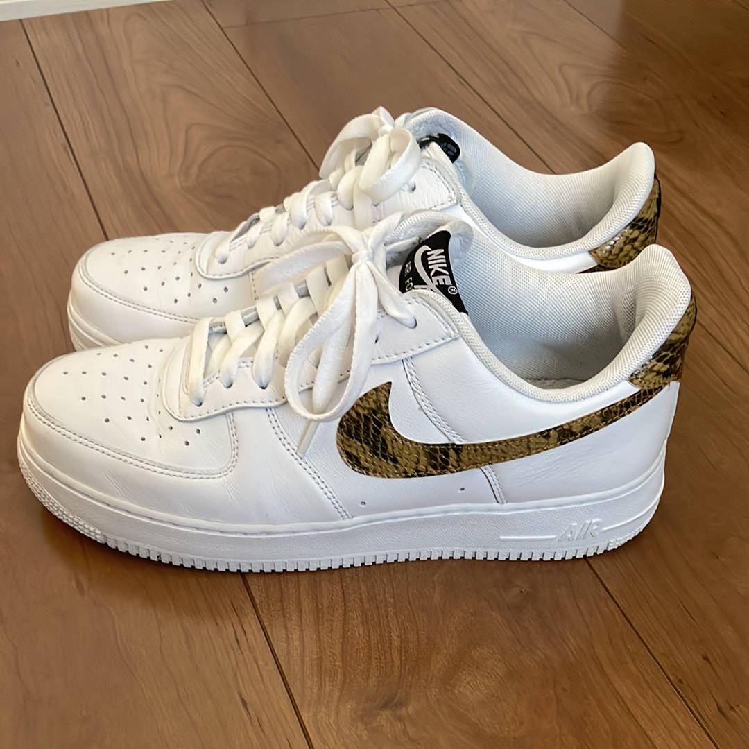 Nike Air Force 1 Low Retro PRM QS "Ivory Snake" (2024) AO1635-100