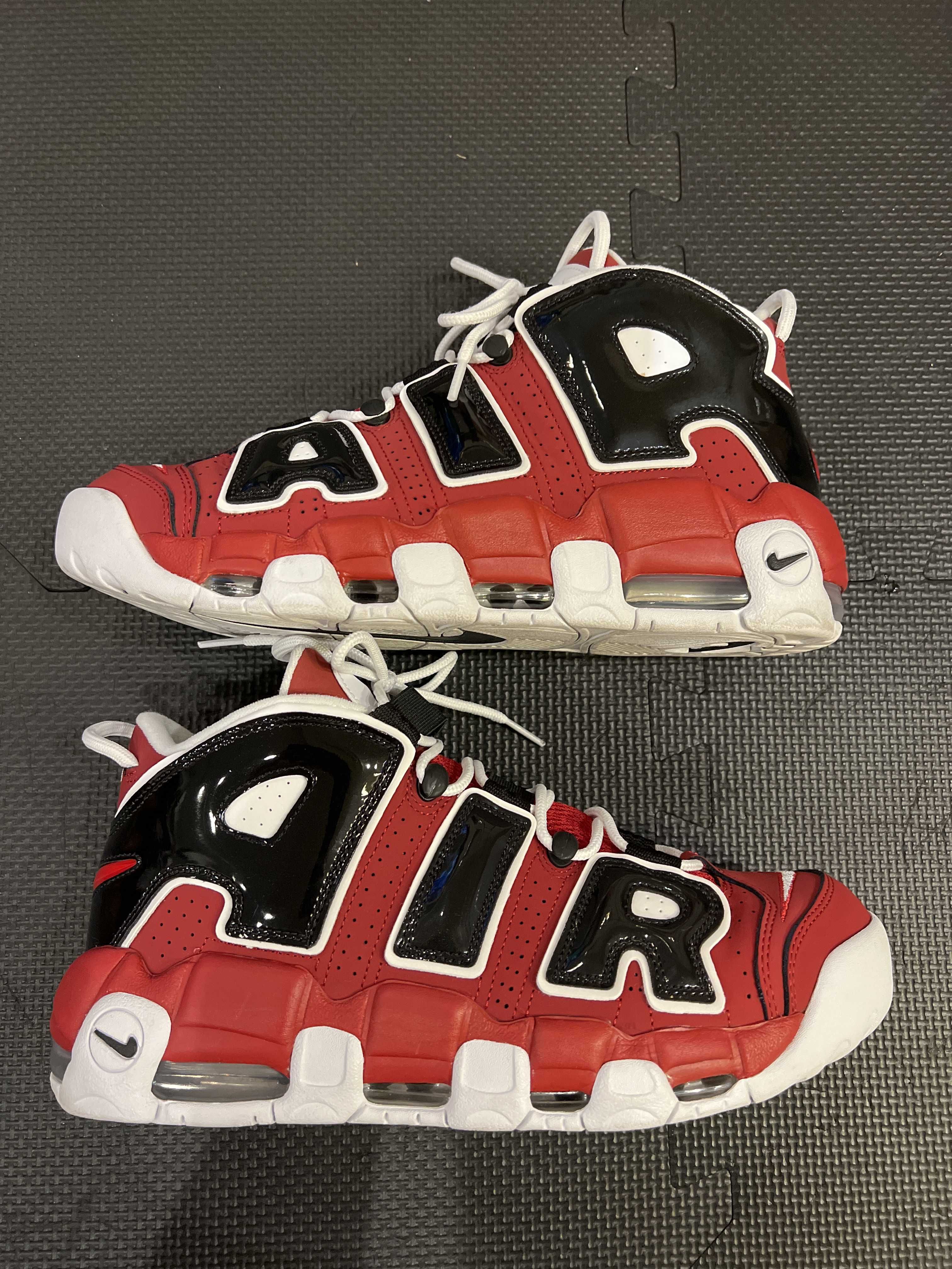 Nike Air More Uptempo ’96 "Black and Varsity Red" (2021)