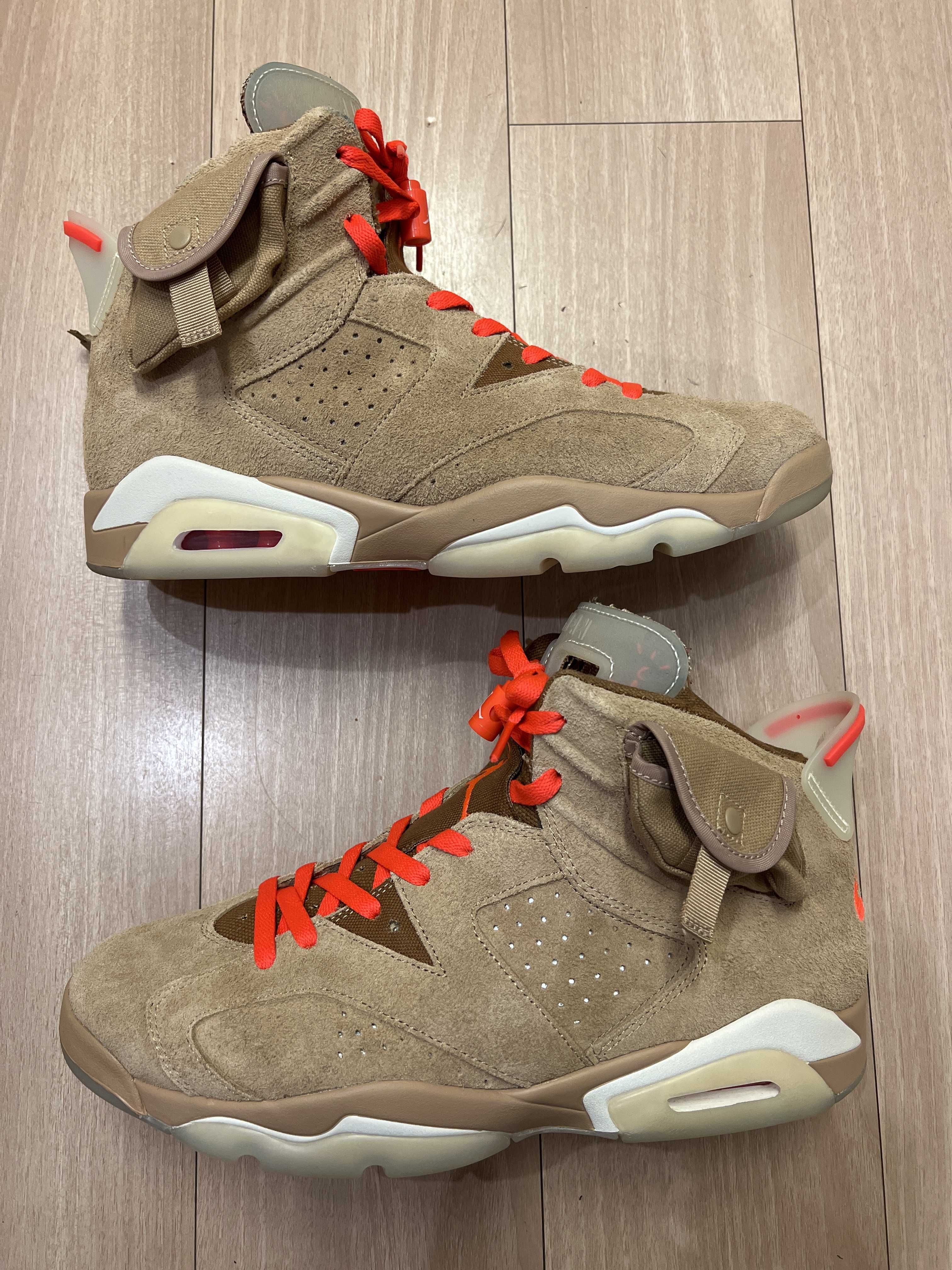Travis Scott × Nike Air Jordan 6 "British Khaki"