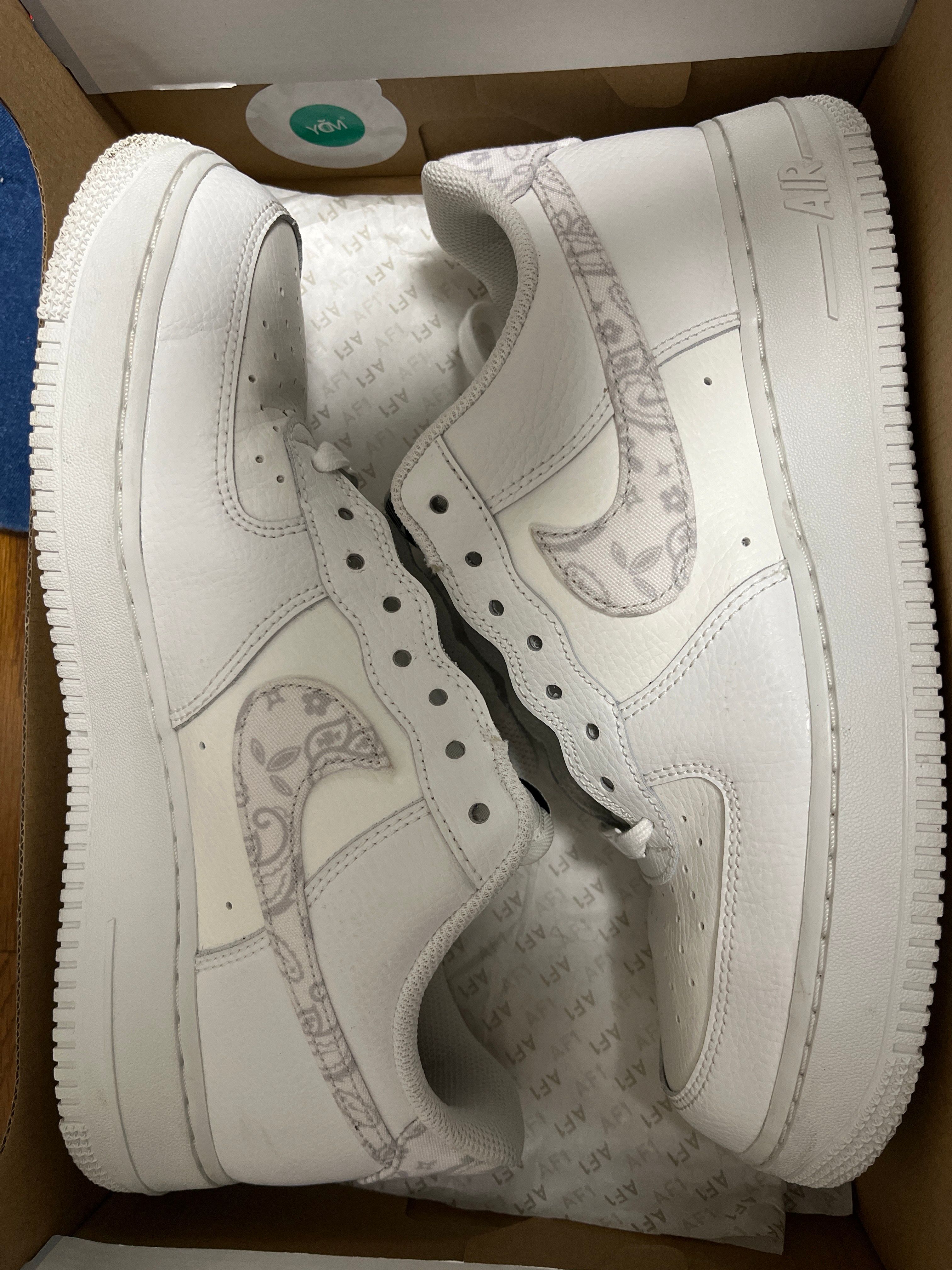 Nike Women's Air Force 1 Low '07 Essential "White Paisley"