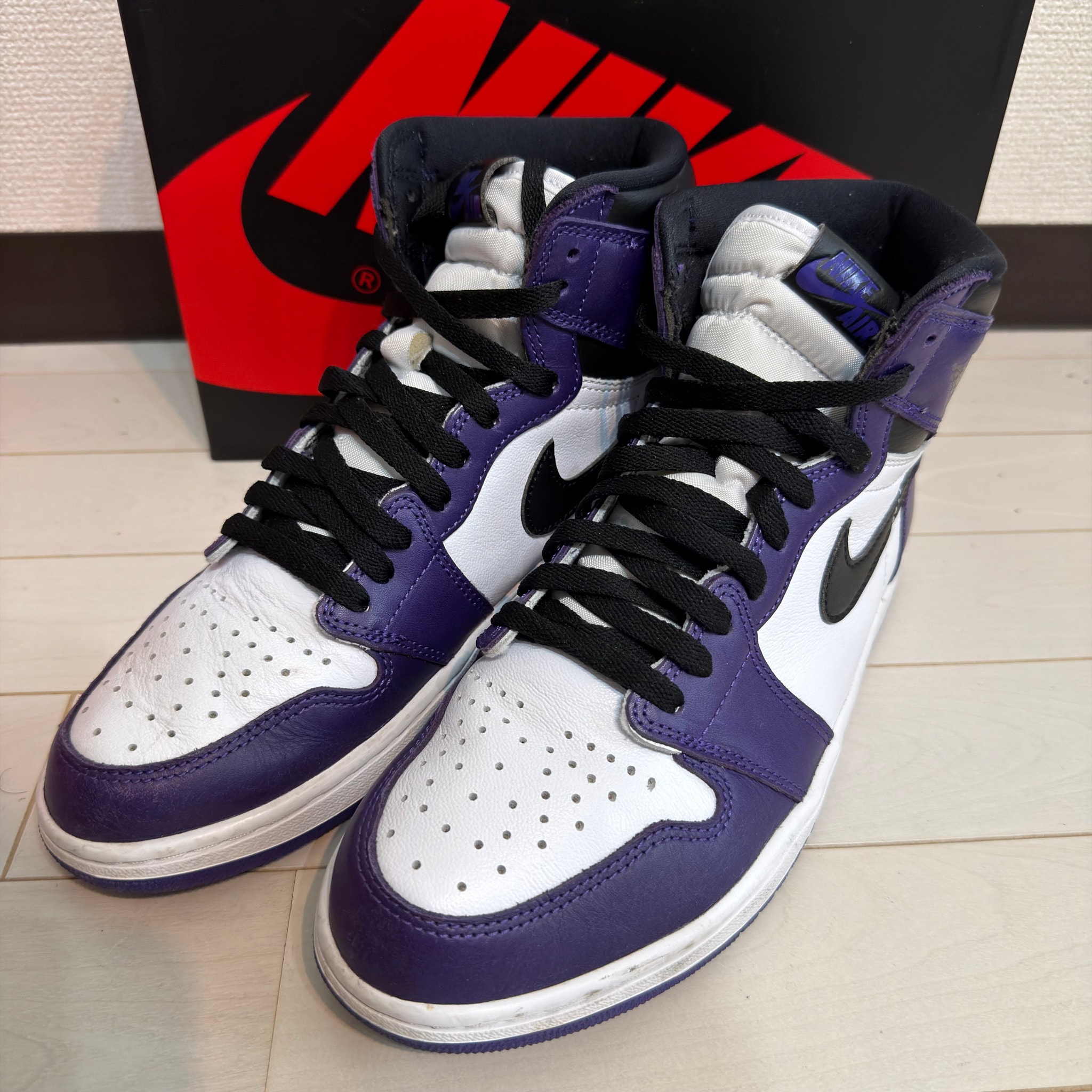 Nike Air Jordan 1 Retro High OG "Court Purple/White/Black" (2020)