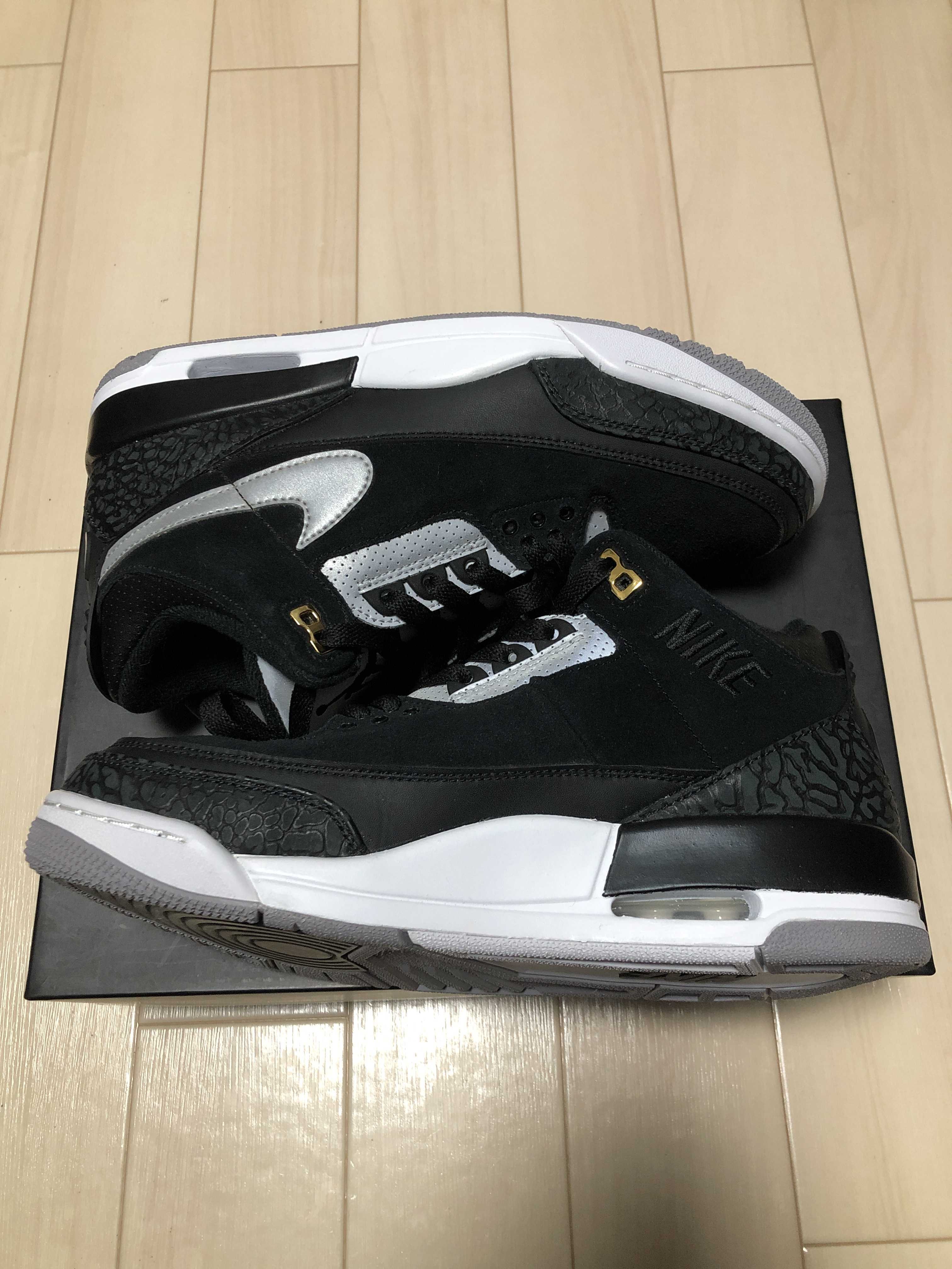 Nike Air Jordan 3 Retro Tinker "Black/Cement Grey"