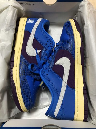 UNDEFEATED × Nike Dunk Low SP "Royal"