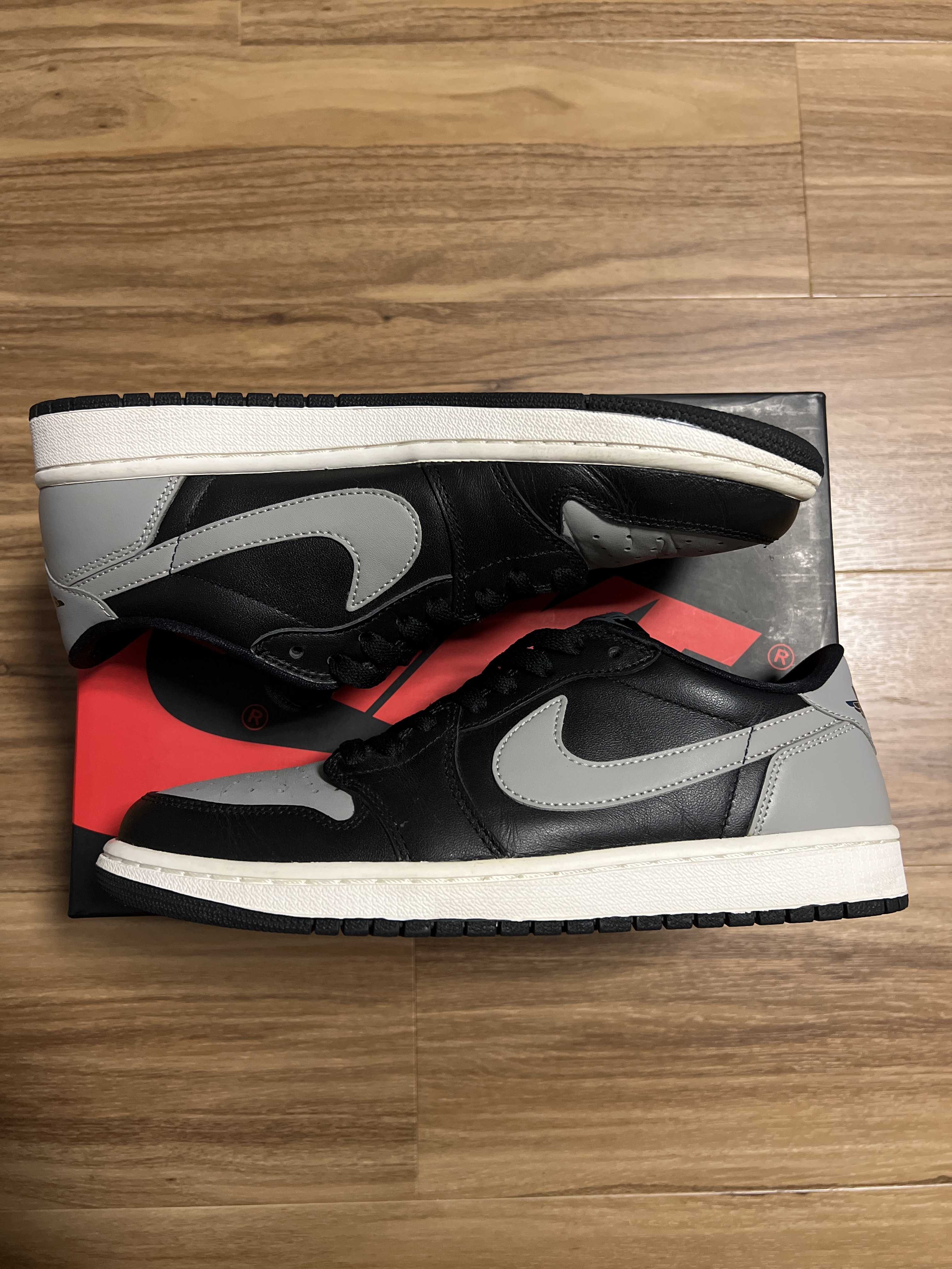 NIKE AIR JORDAN 1 RETRO LOW BLACK GREY (2015)