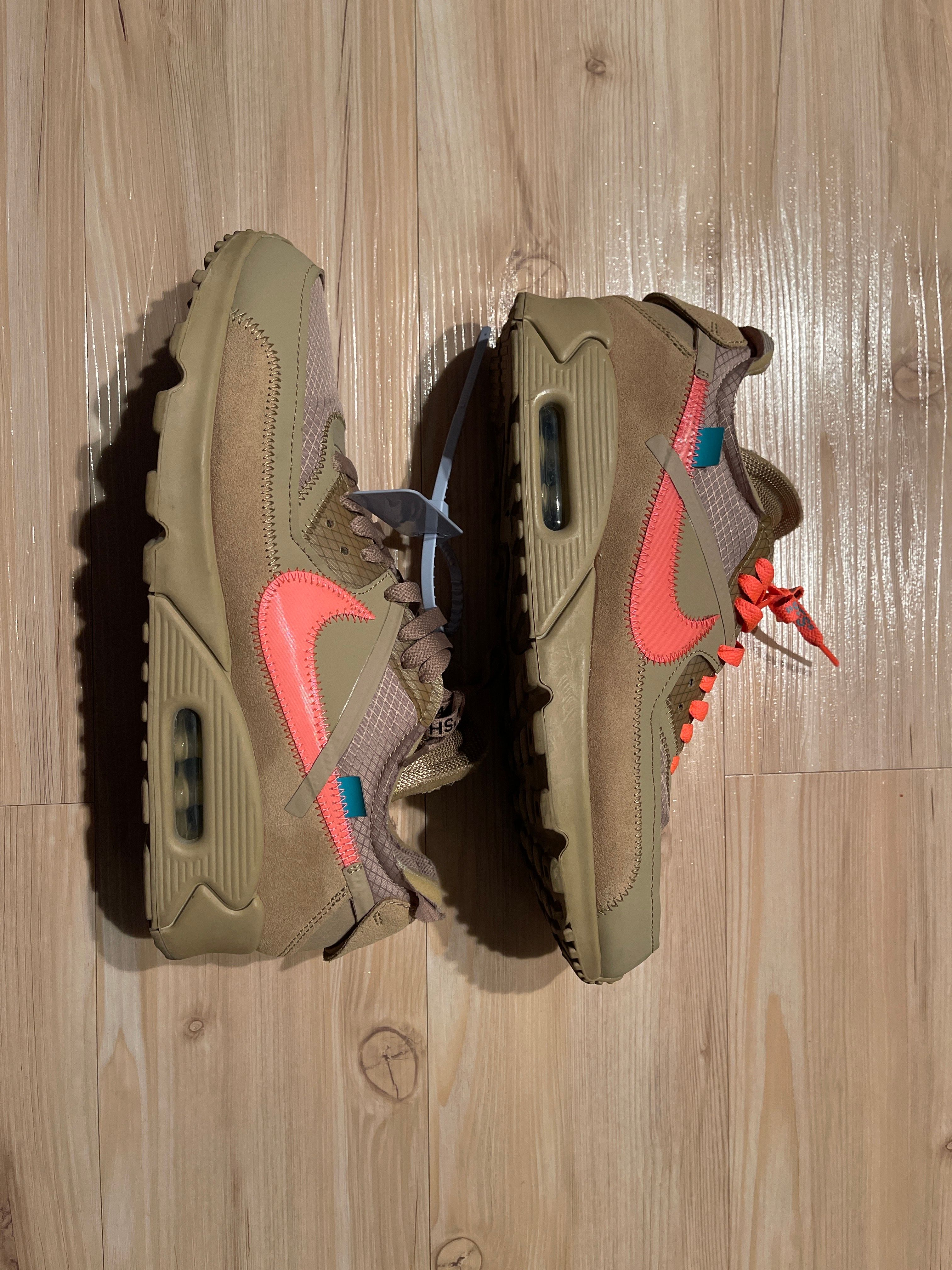 Off-White × Nike Air Max 90 "Desert Ore"