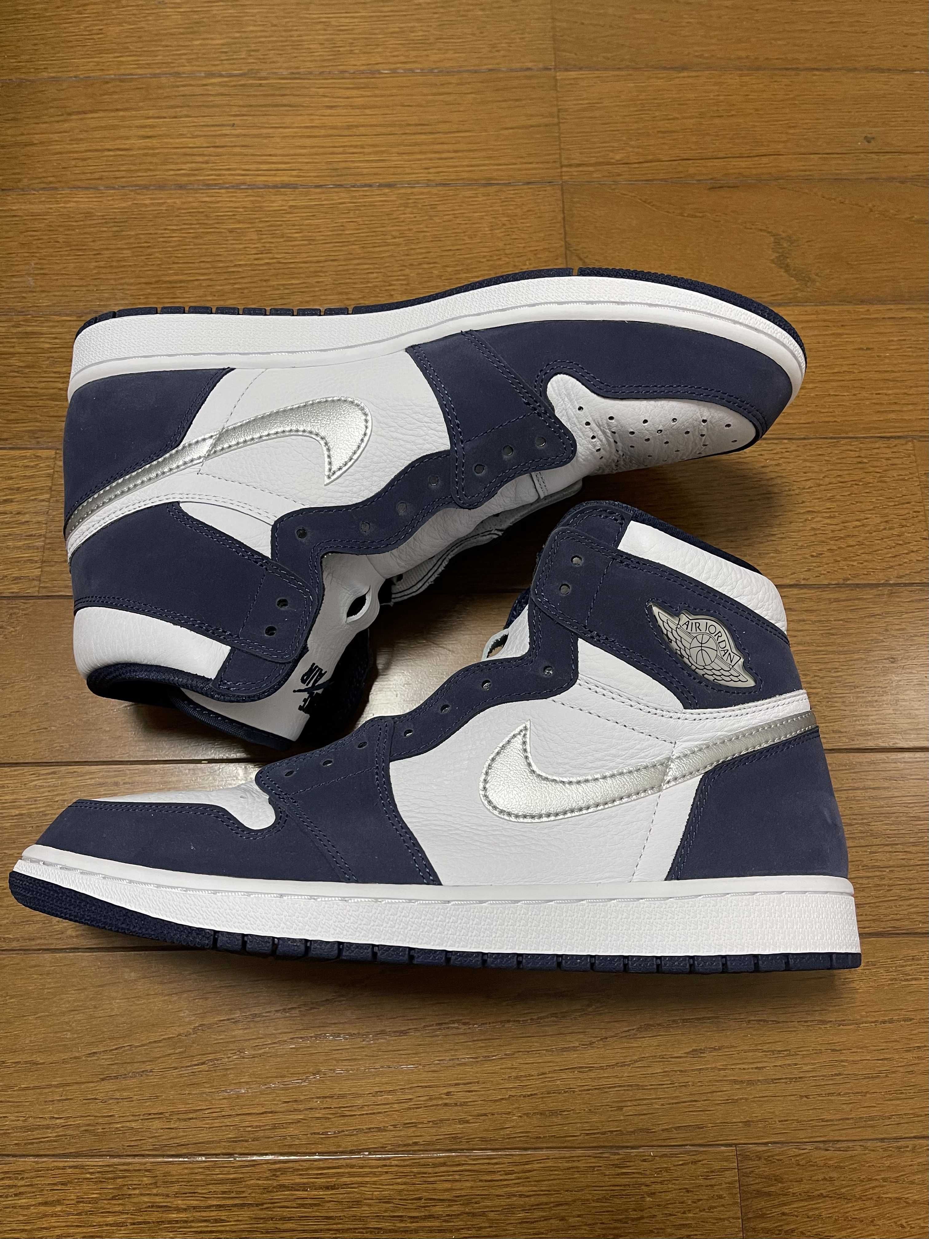 Nike Air Jordan 1 High OG CO.JP "White/Midnight Navy" (2020)(ブリーフケースなし)