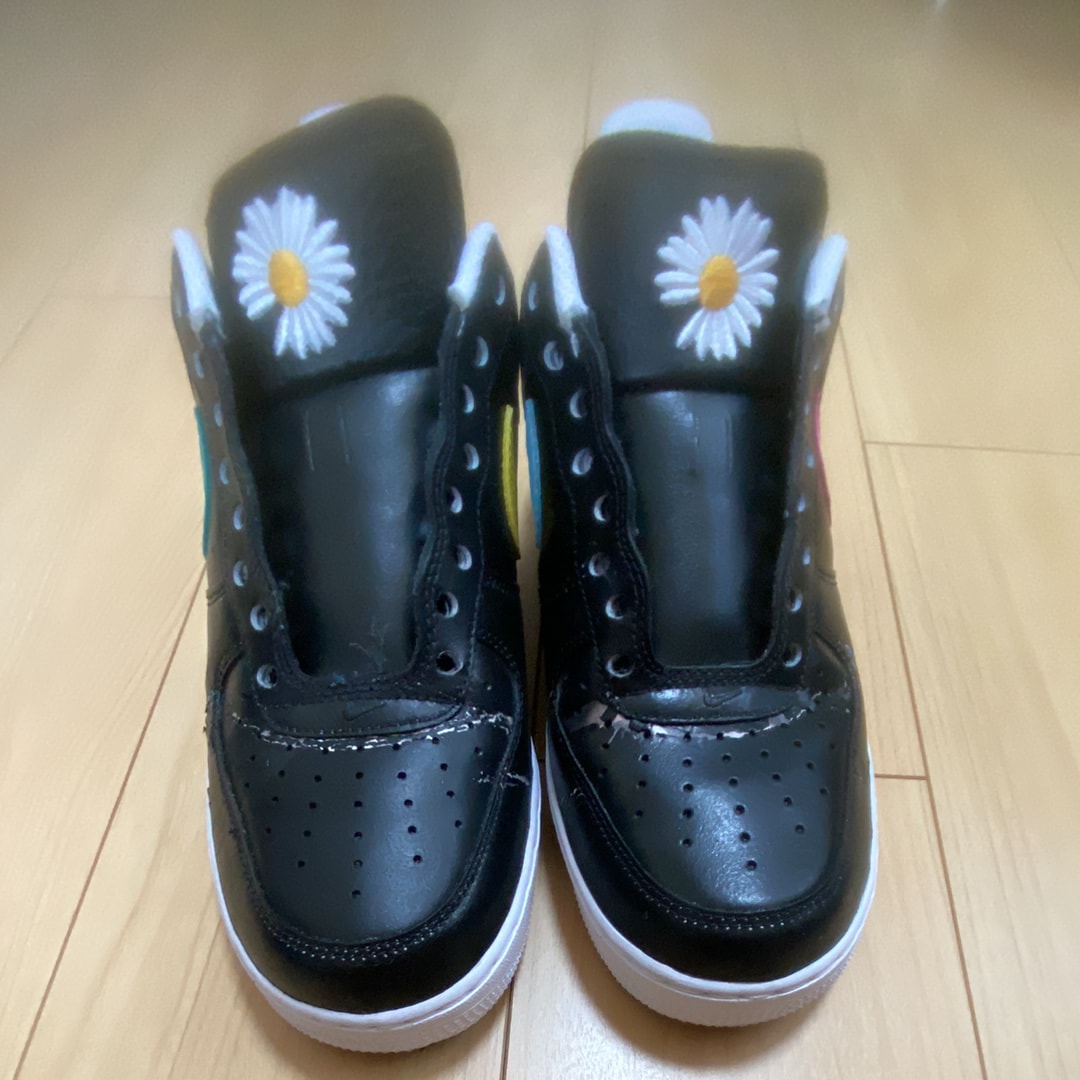 PEACEMINUSONE × Nike Air Force 1 Low '07 Para-Noise 3.0 "Black and Multi-Color" / G-DRAGON