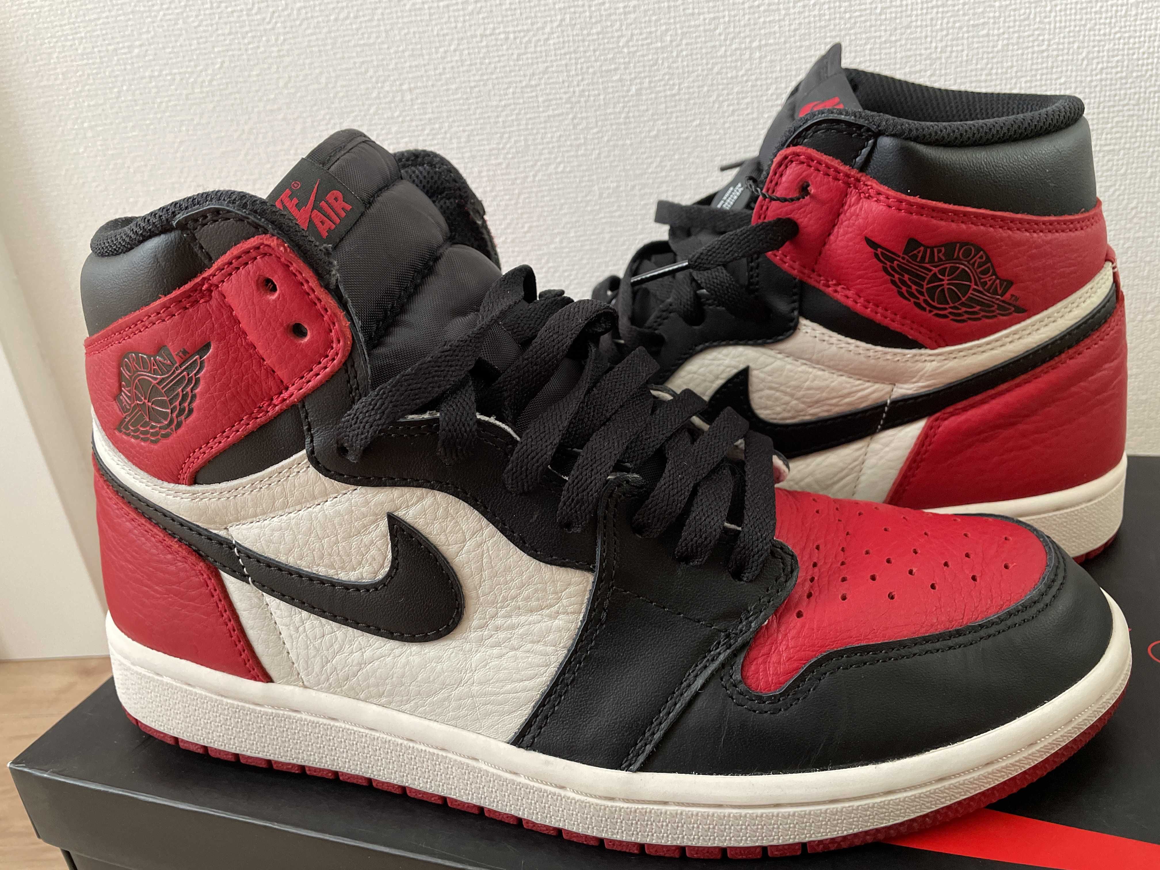 Nike Air Jordan 1 Retro High OG "Bred Toe"
