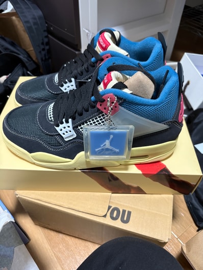 UNION × Nike Air Jordan 4 "Off Noir"