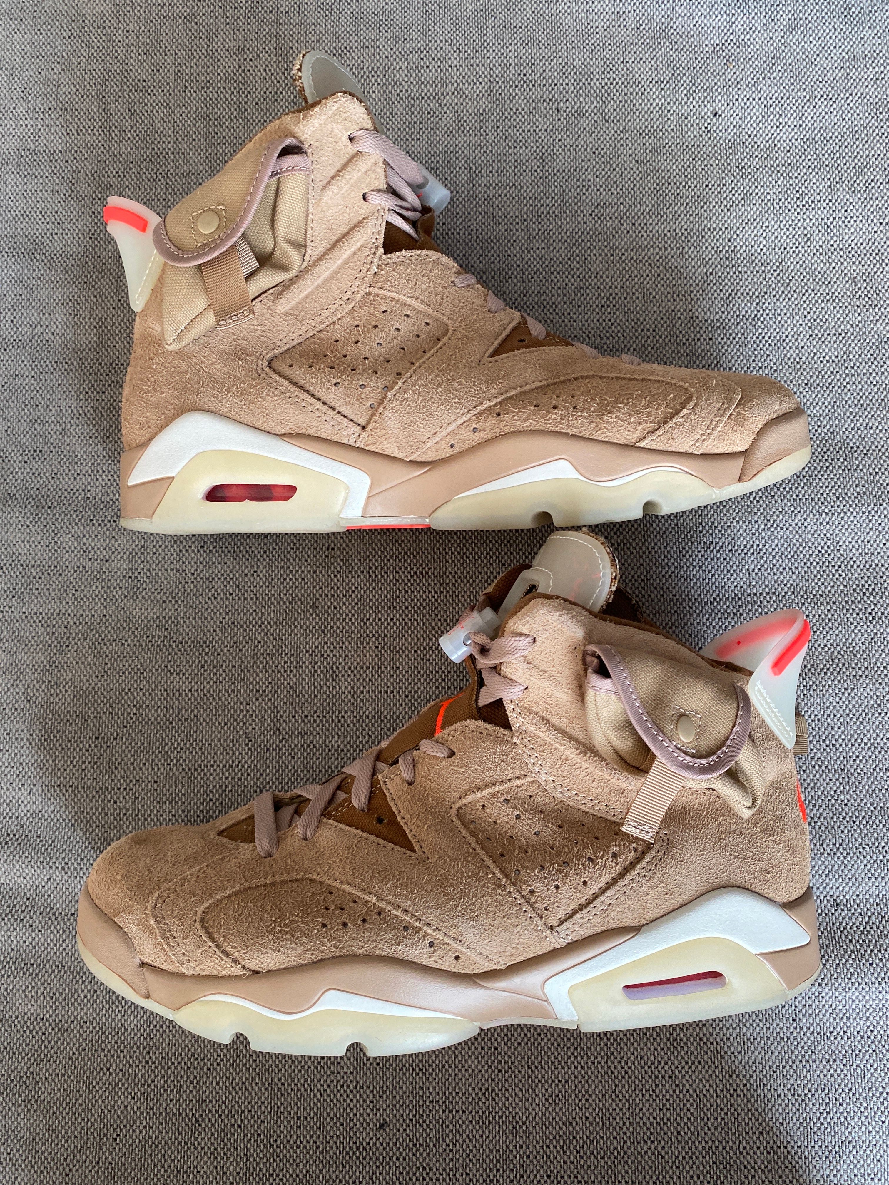 Travis Scott × Nike Air Jordan 6 "British Khaki"