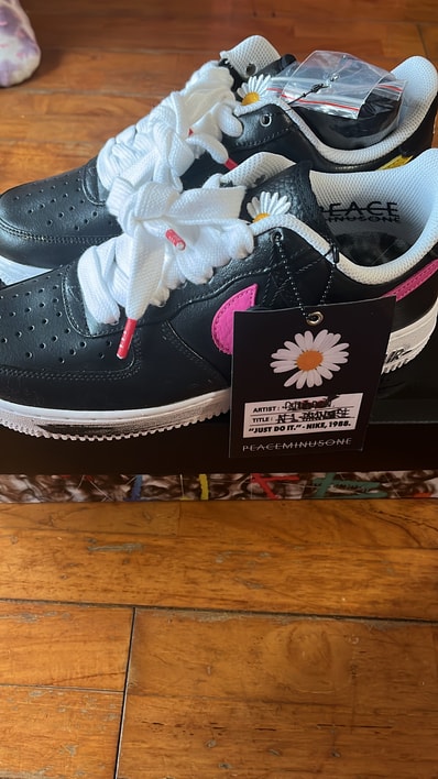 PEACEMINUSONE × Nike Air Force 1 Low '07 Para-Noise 3.0 "Black and Multi-Color" / G-DRAGON