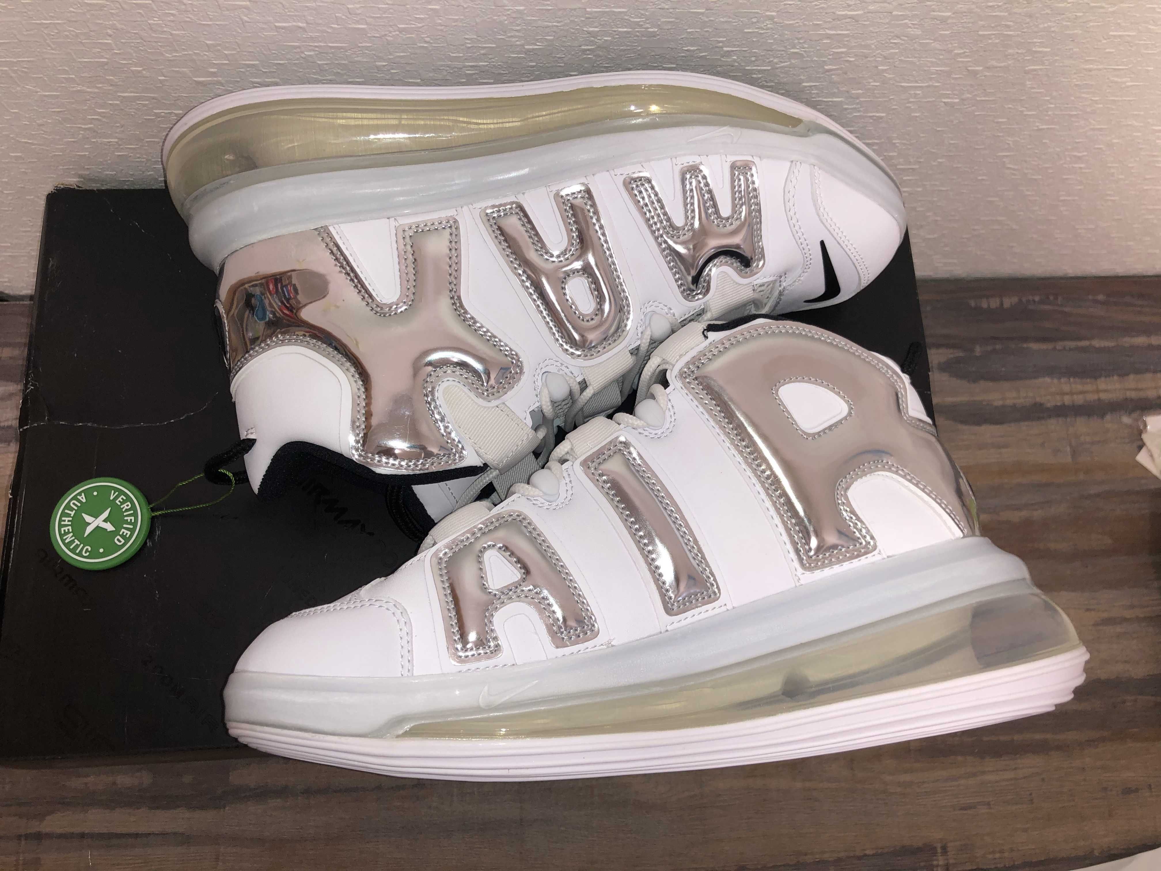 NIKE AIR MORE UPTEMPO 720 CHROME