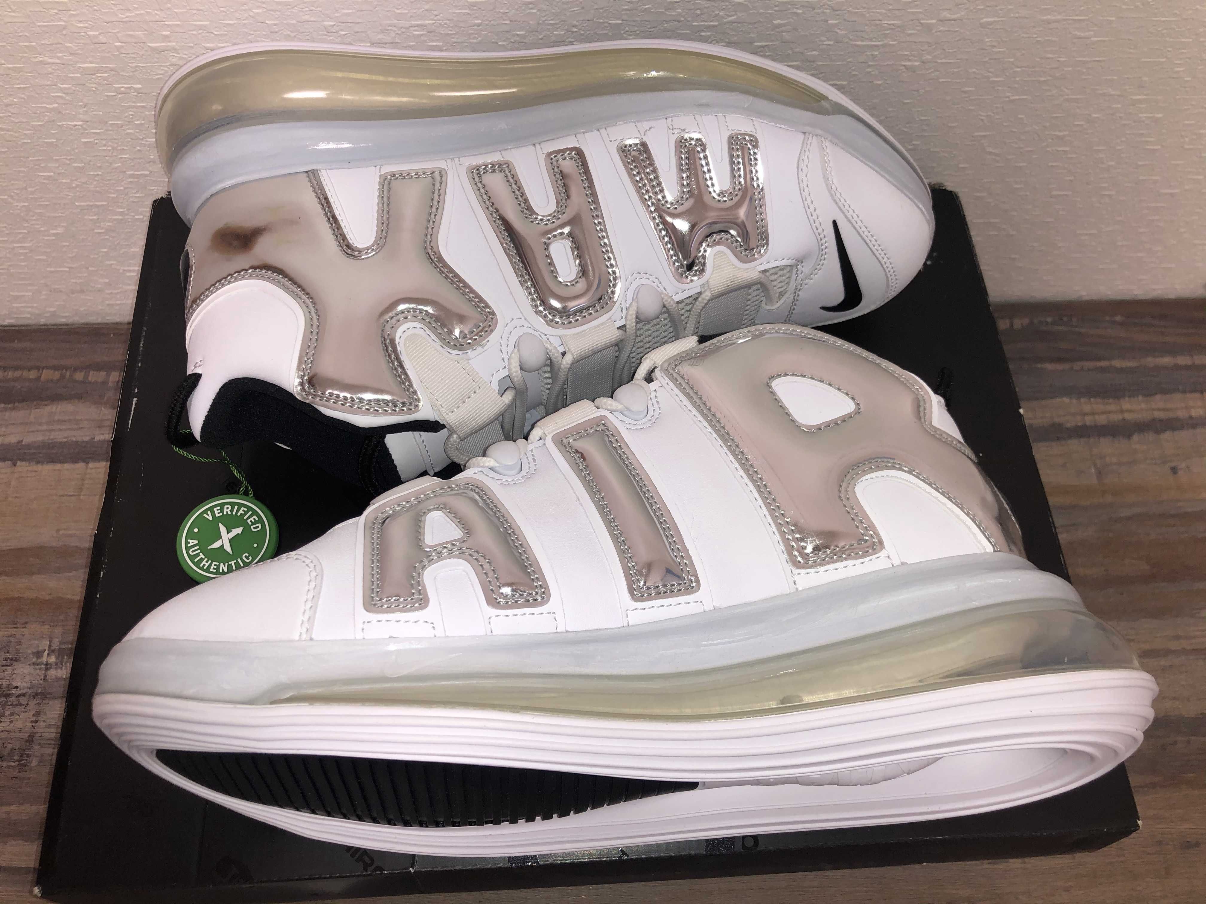 NIKE AIR MORE UPTEMPO 720 CHROME