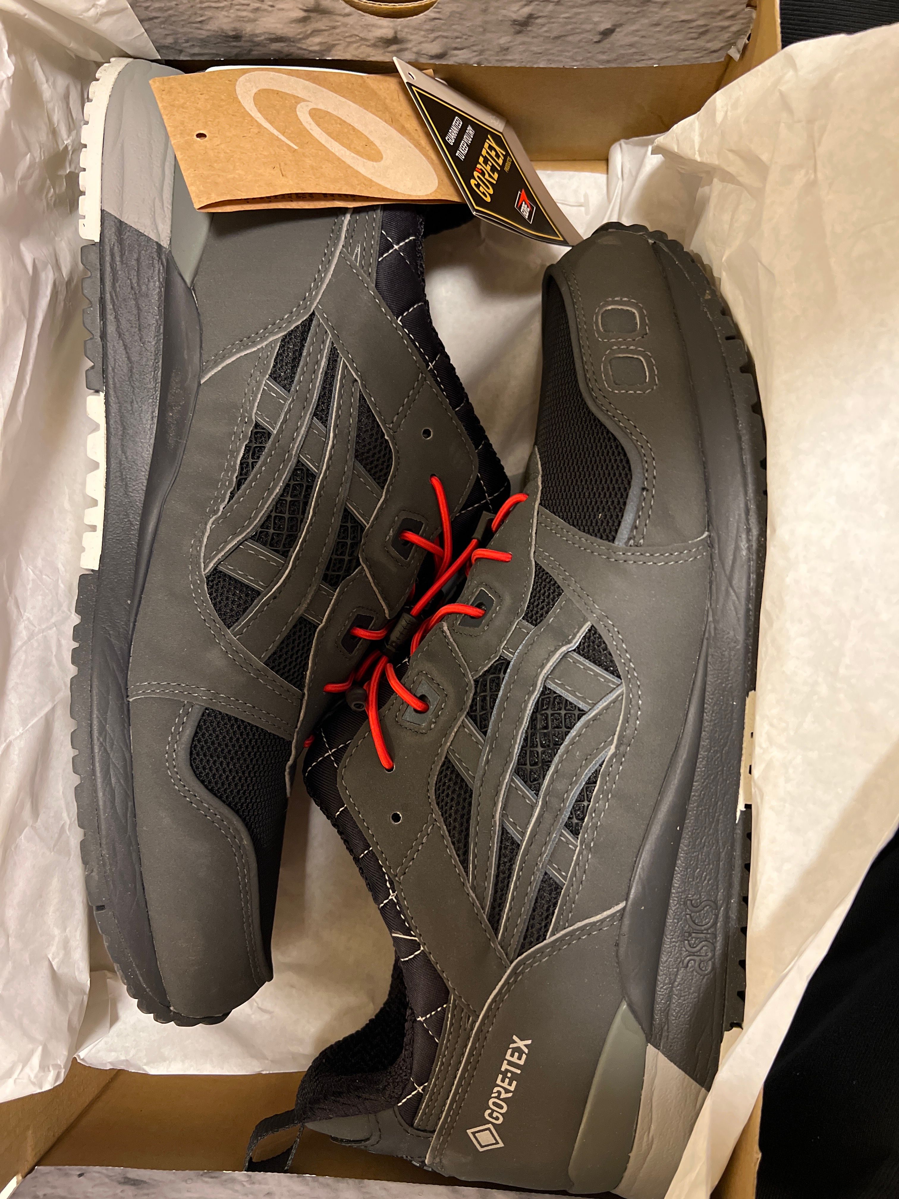 mita sneakers × bal × Asics Gel-Lyte 3 OG "Gunmetal/Black"