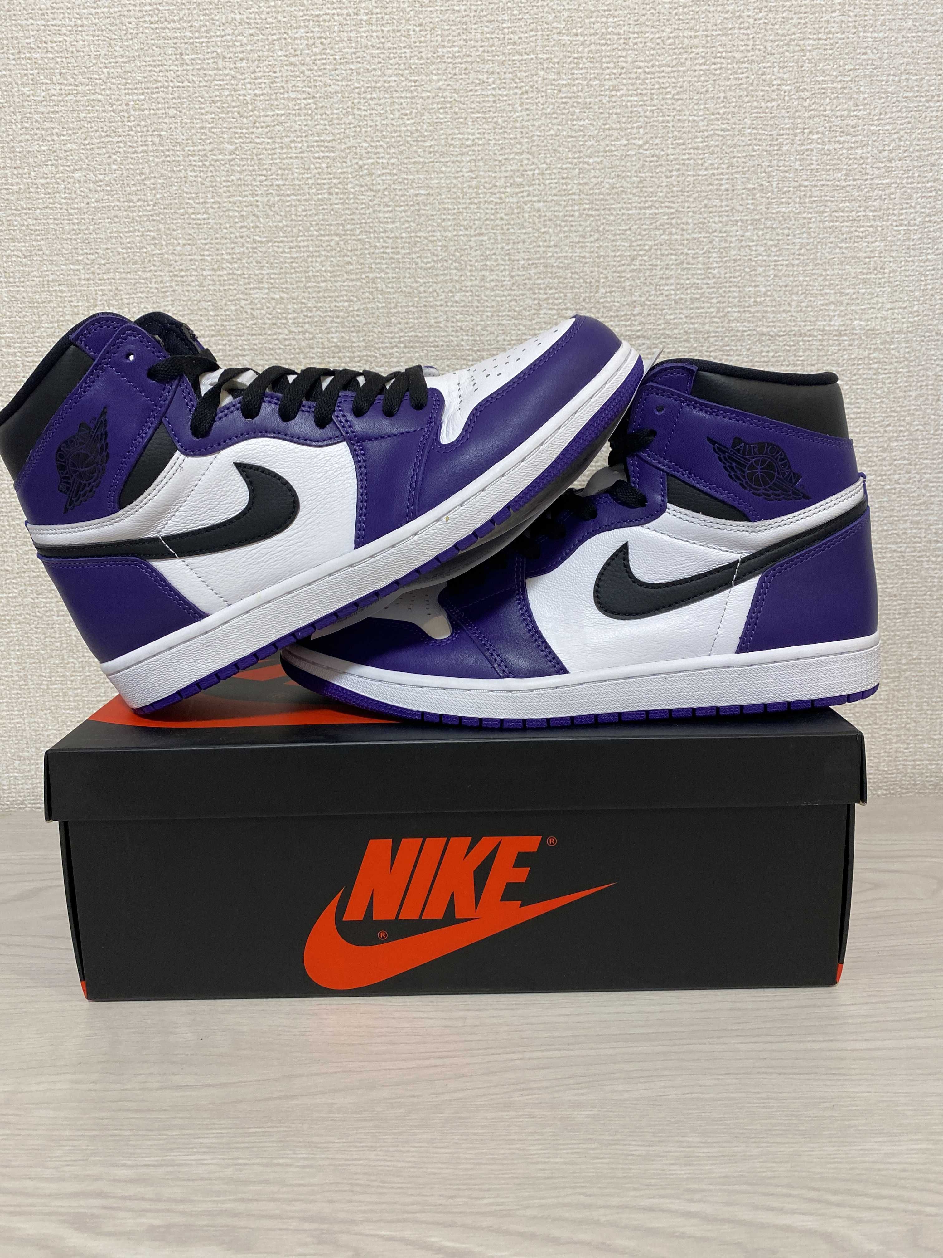 Nike Air Jordan 1 Retro High OG "Court Purple White/Black" (2020)   