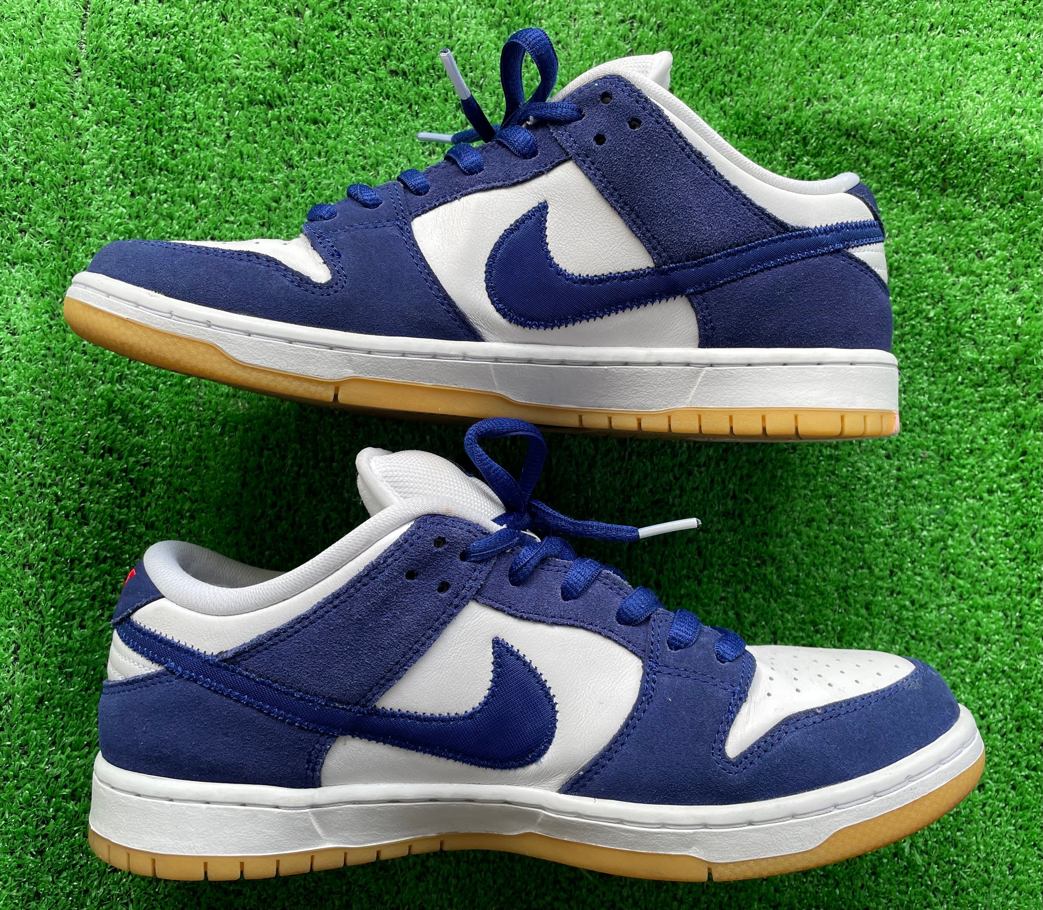 Nike SB Dunk Low "Los Angeles Dodgers/Deep Royal Blue"