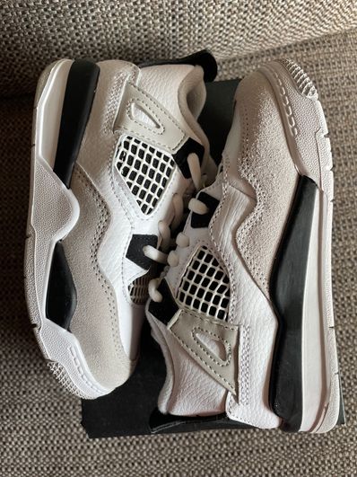 Nike TD Air Jordan 4 "Military Black"