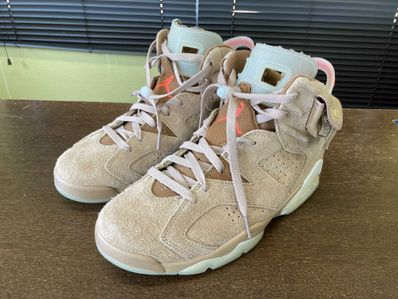 Travis Scott × Nike Air Jordan 6 "British Khaki"