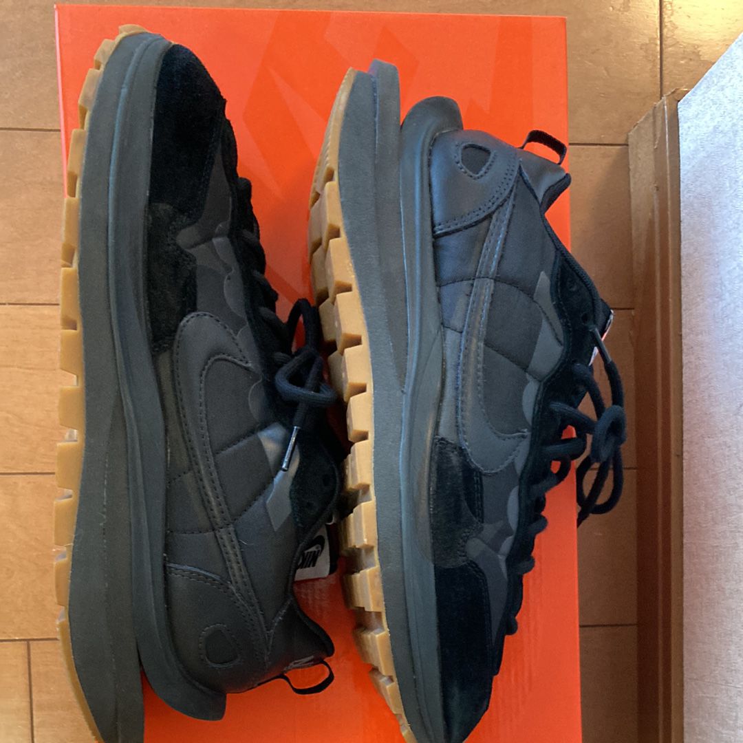 sacai × Nike VaporWaffle "Black Gum"