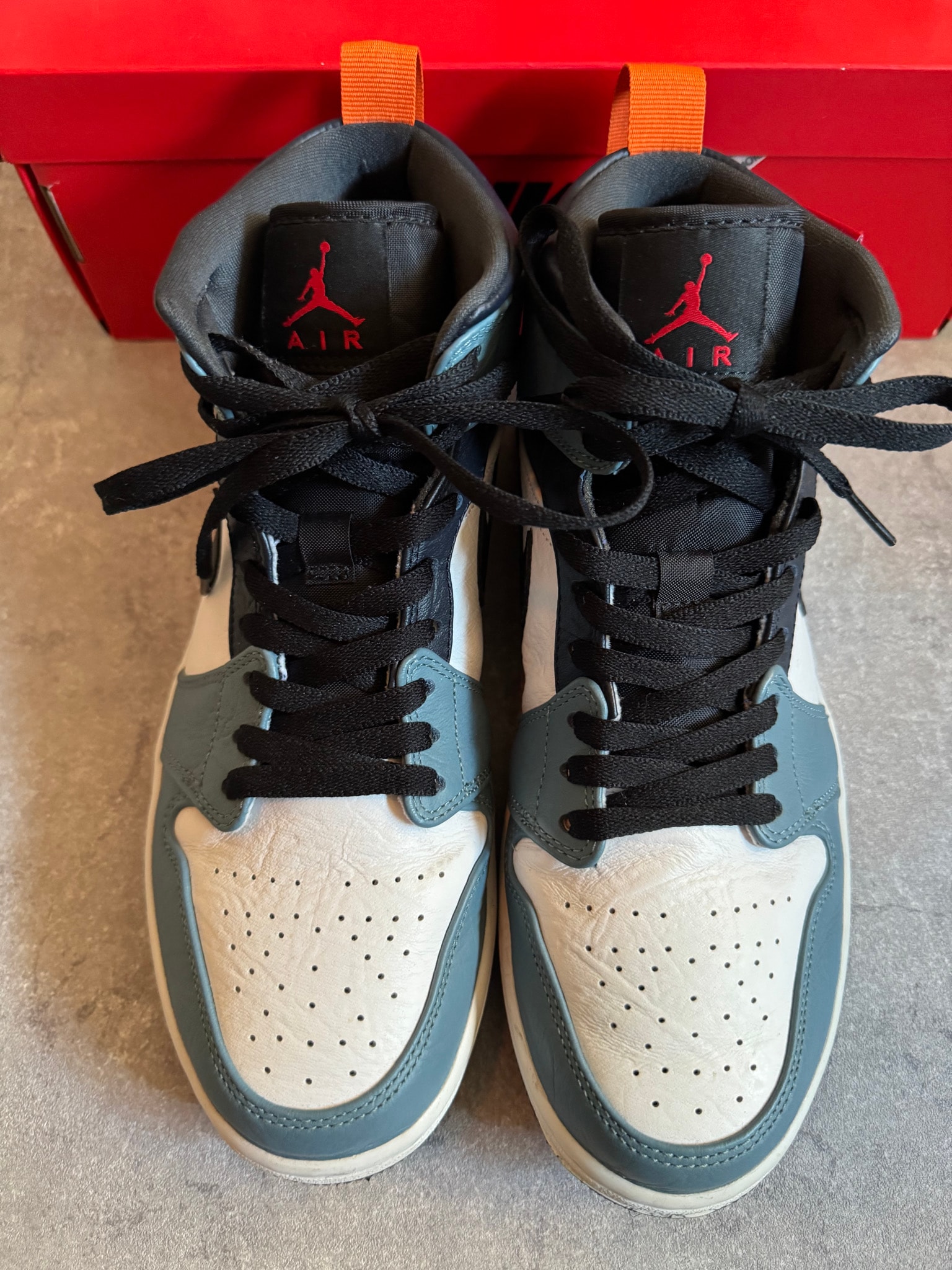 FACETASM × Nike Air Jordan 1 Mid "White/Navy"