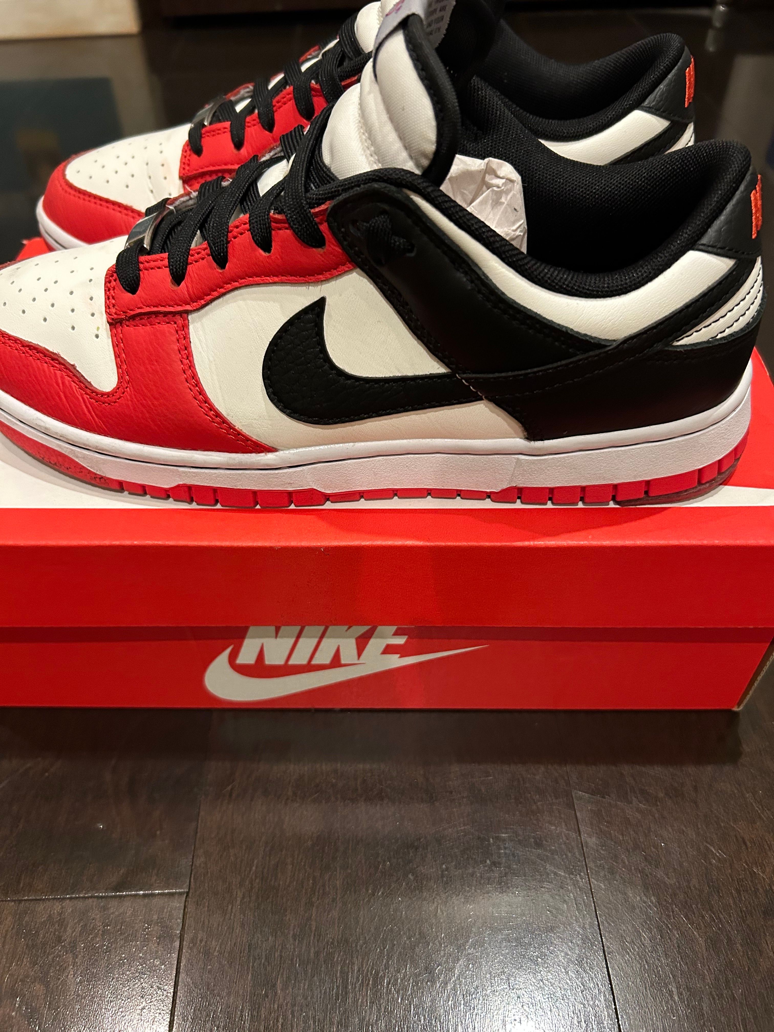 NBA × Nike Dunk Low EMB 75th Anniversary "Chicago Bulls"