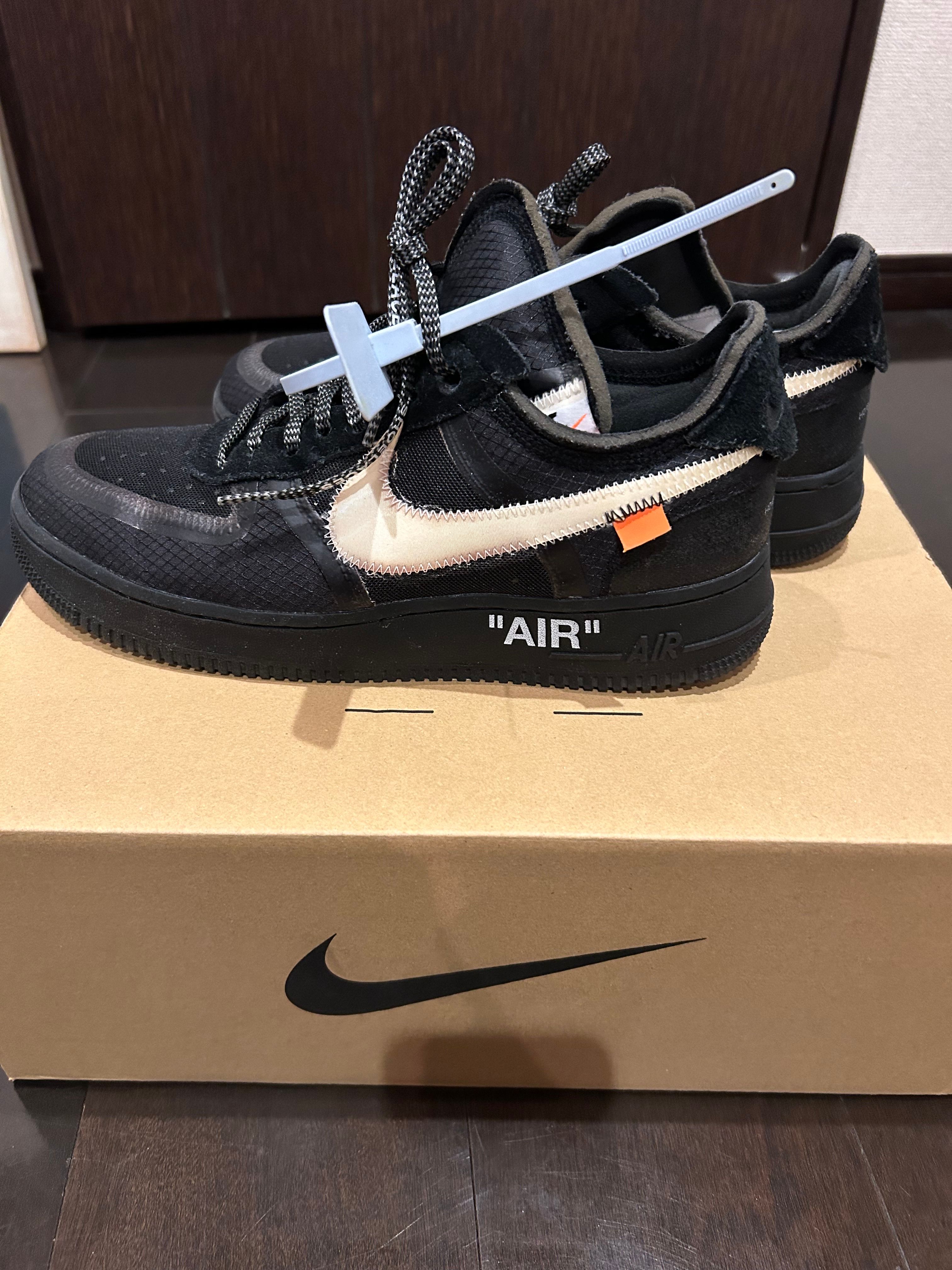 Off-White × Nike Air Force 1 Low "Black"