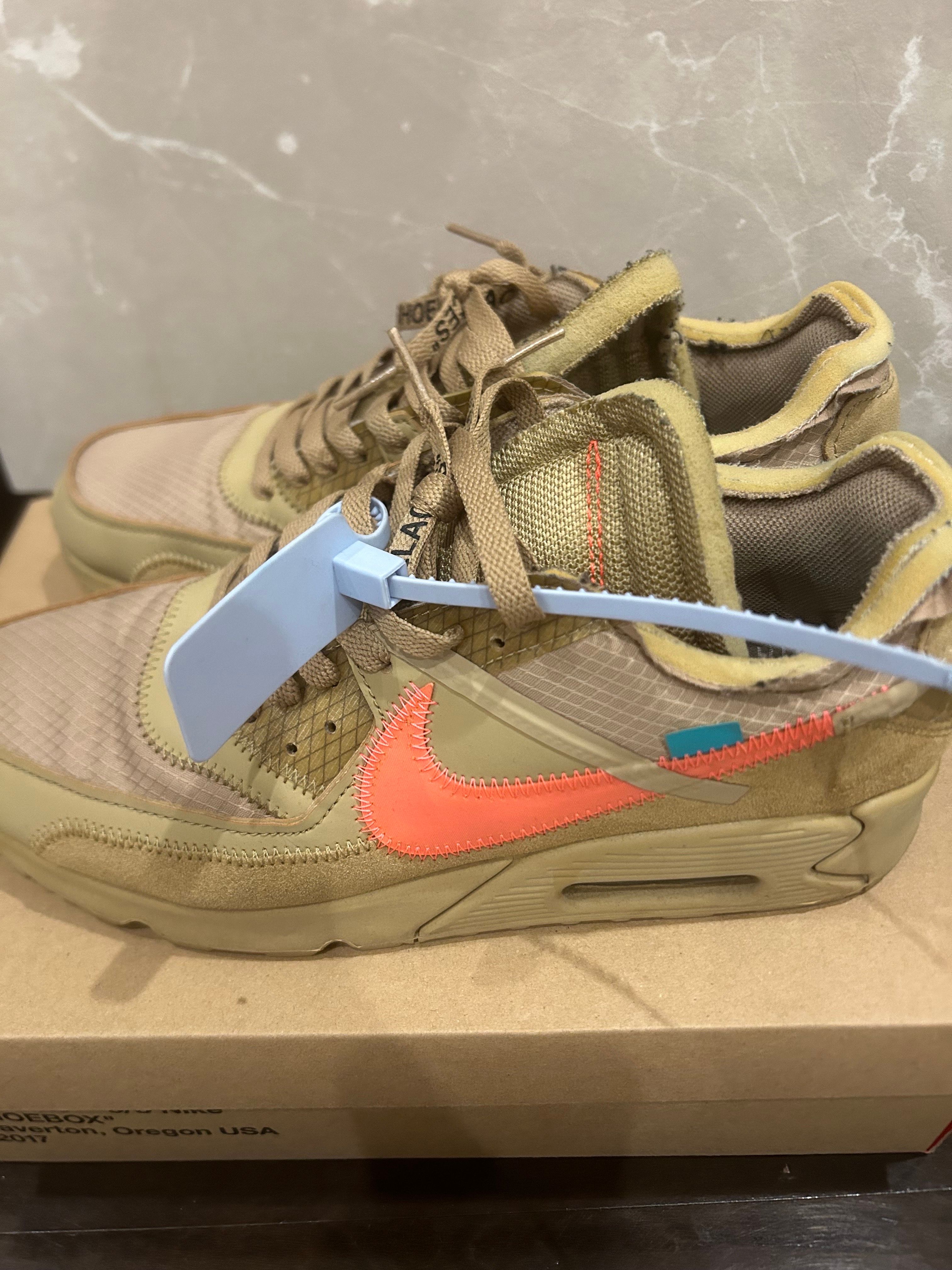 Off-White × Nike Air Max 90 "Desert Ore"
