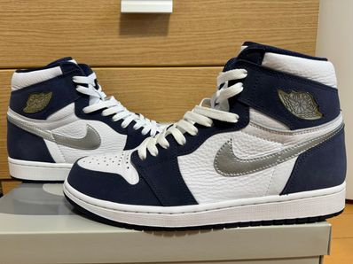 Nike Air Jordan 1 High OG CO.JP "White/Midnight Navy" (2020)(ブリーフケースなし)