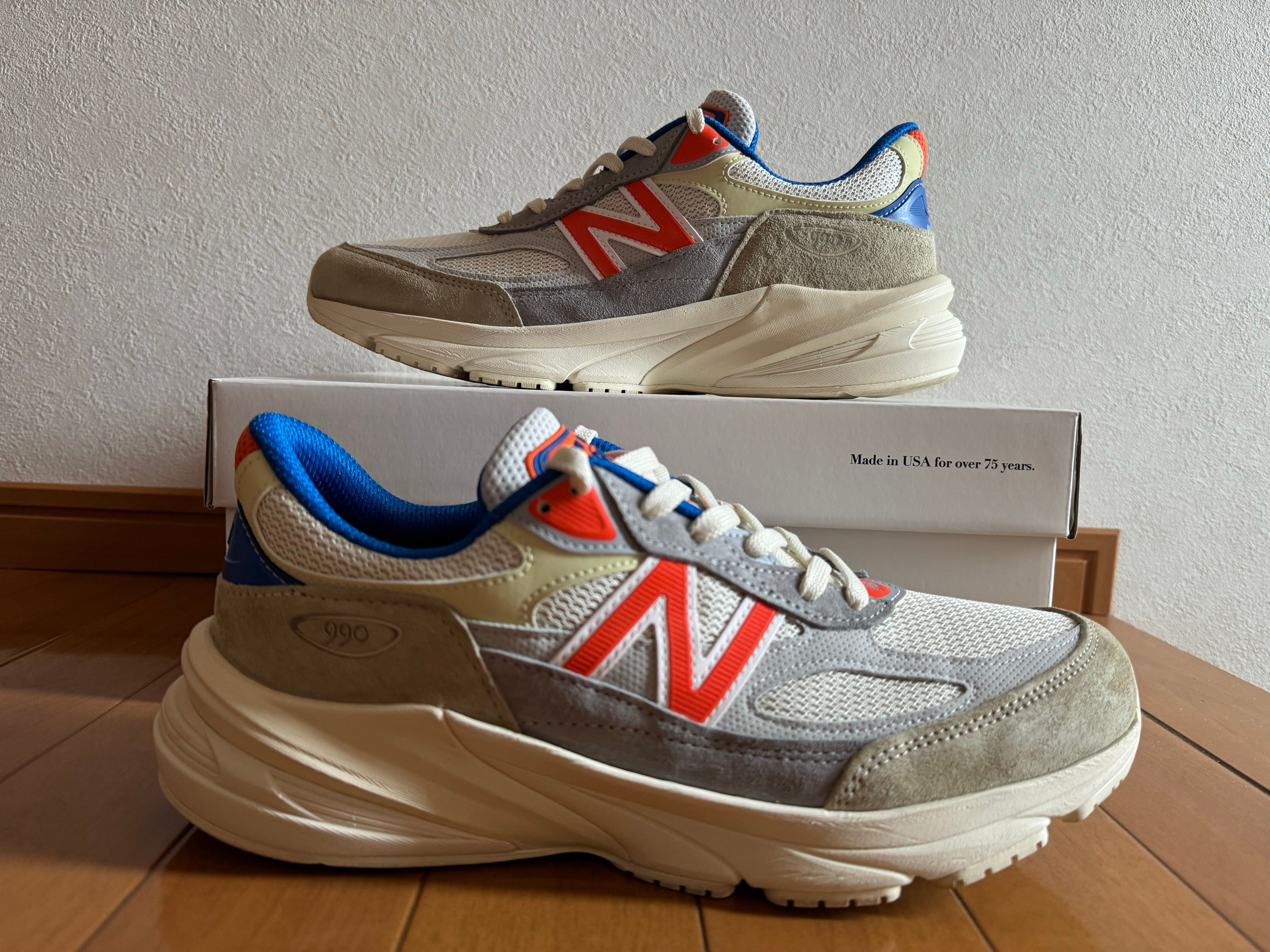 KITH × New Balance 990V6 Madison Square Garden "Sanddrift"