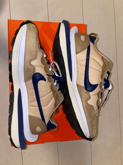 Sacai × Nike Vapor Waffle "Sesame And Blue Void"