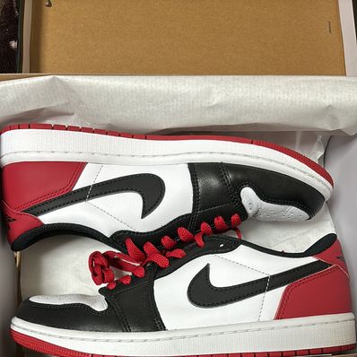 Nike Air Jordan 1 Retro Low OG "Black Toe"