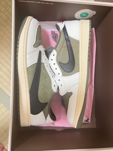 Travis Scott × Nike Air Jordan 1 Low OG SP "Reverse Olive"
