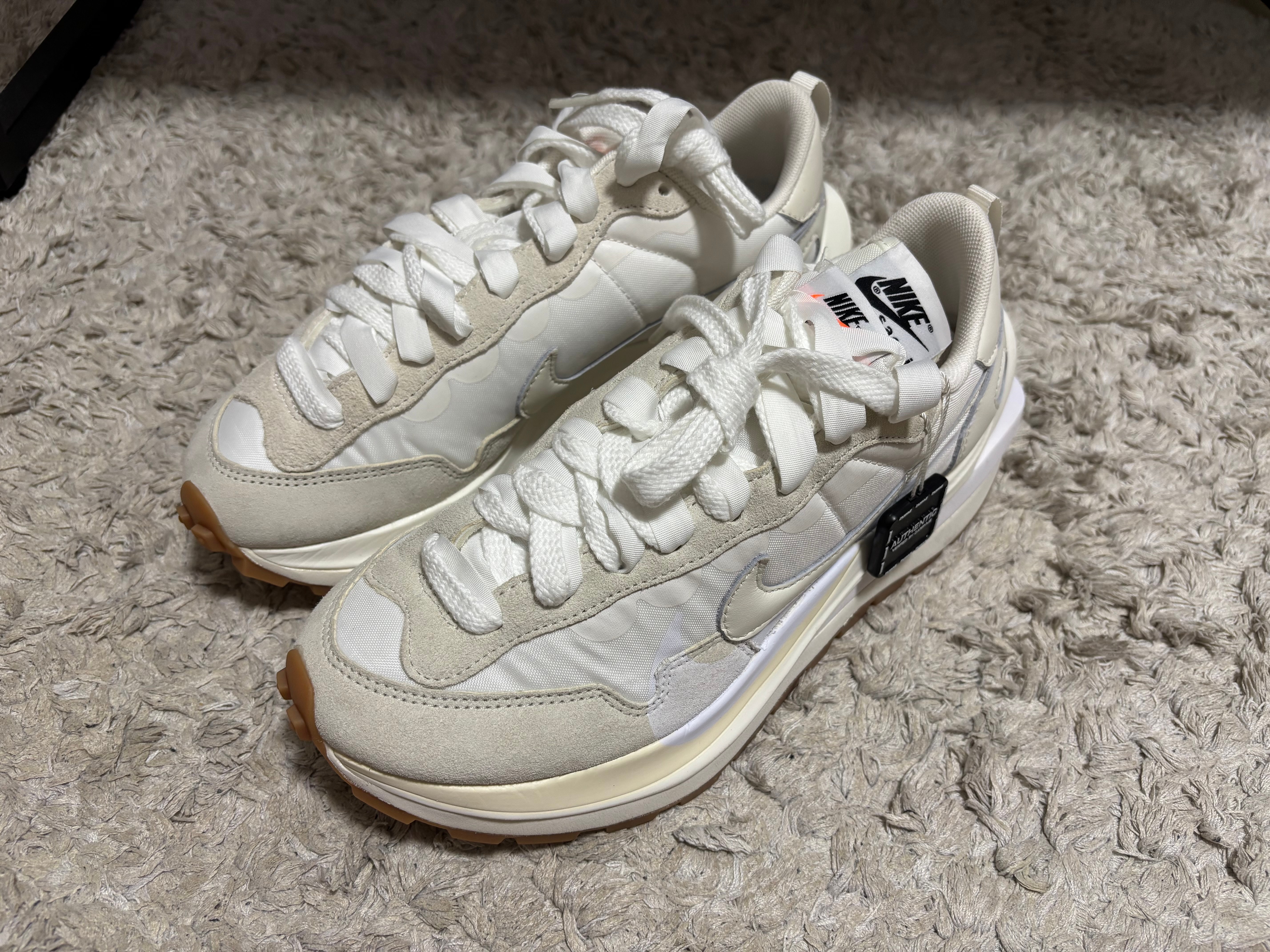sacai × Nike Vapor Waffle "White Gum"