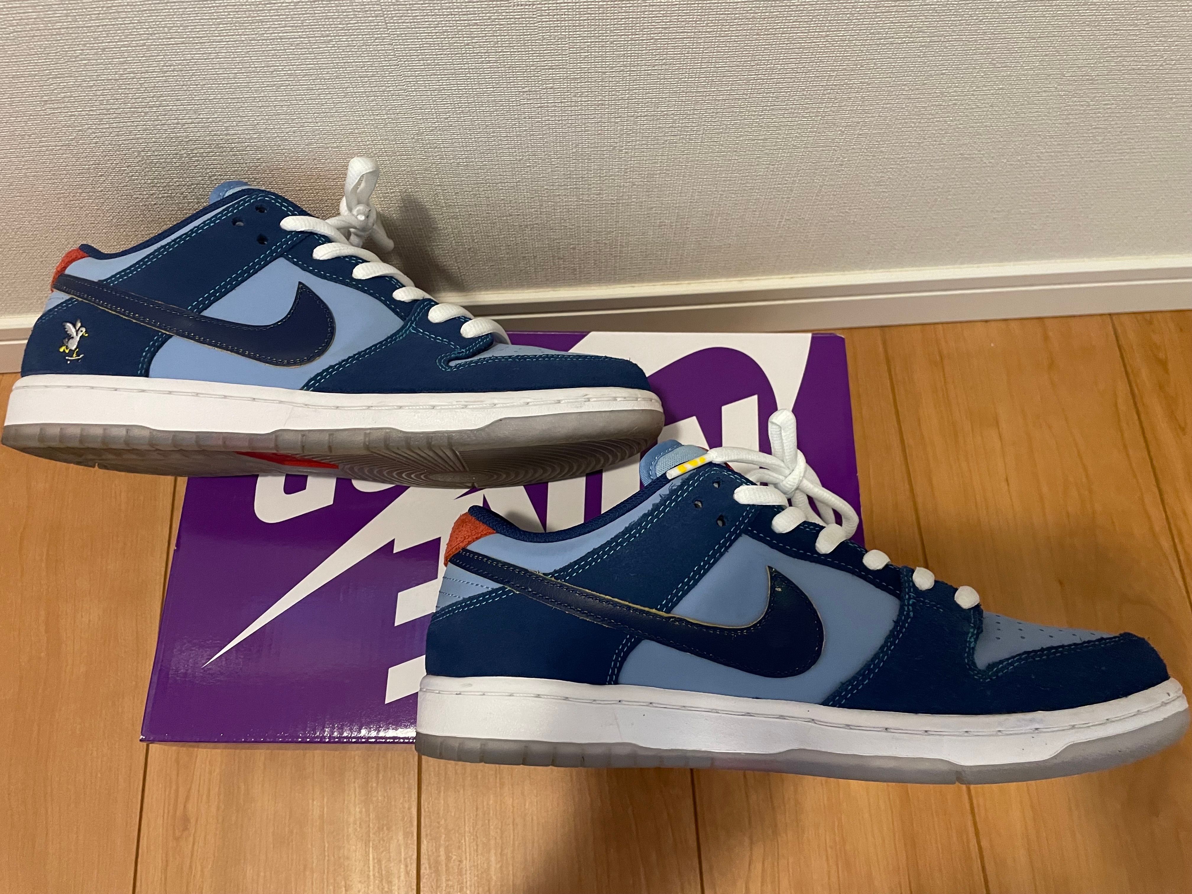 Why So Sad? × Nike SB Dunk Low "Coastal Blue/Speed Yellow-University Red"