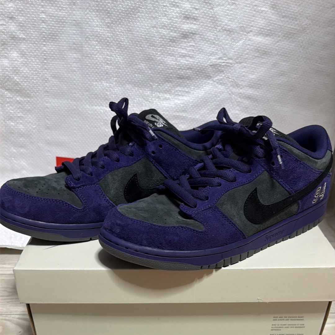 Supreme × Nike SB Dunk Low "Ink" (Europe and the UK Exclusive) (25FW Week2)